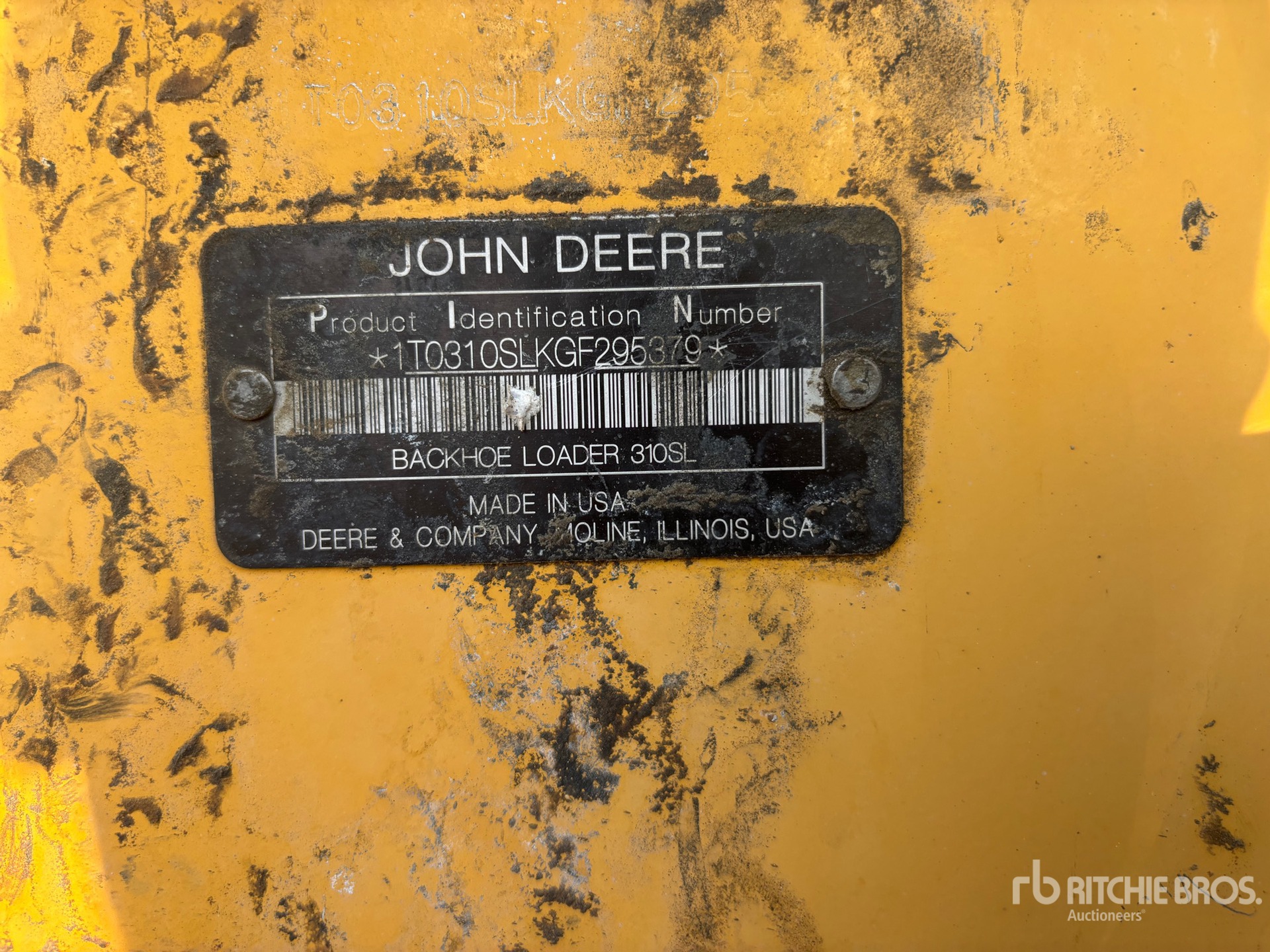 2016 John Deere 310SL