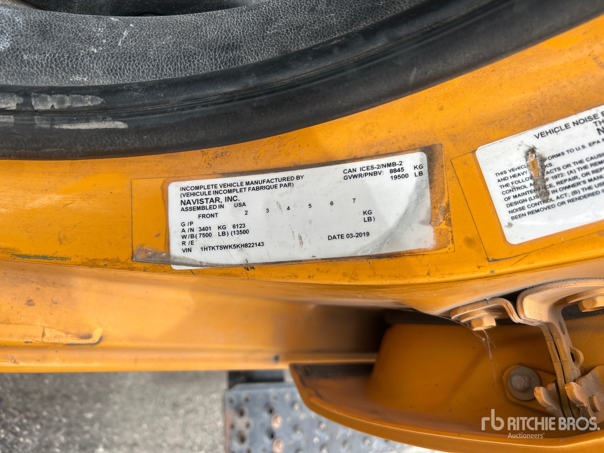 2019 International CV515