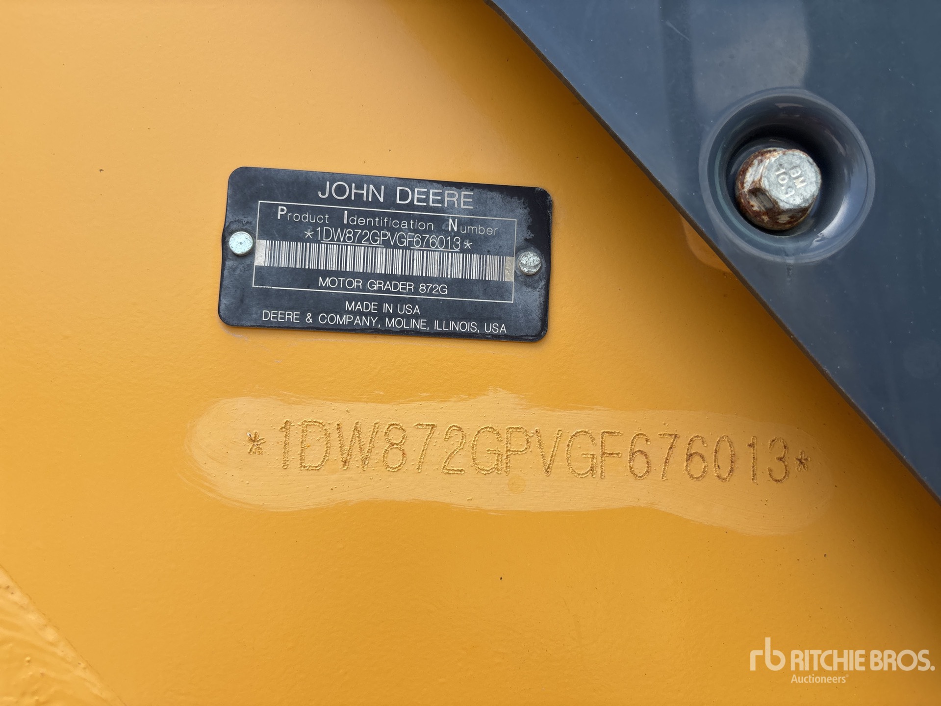 2016 John Deere 872GP