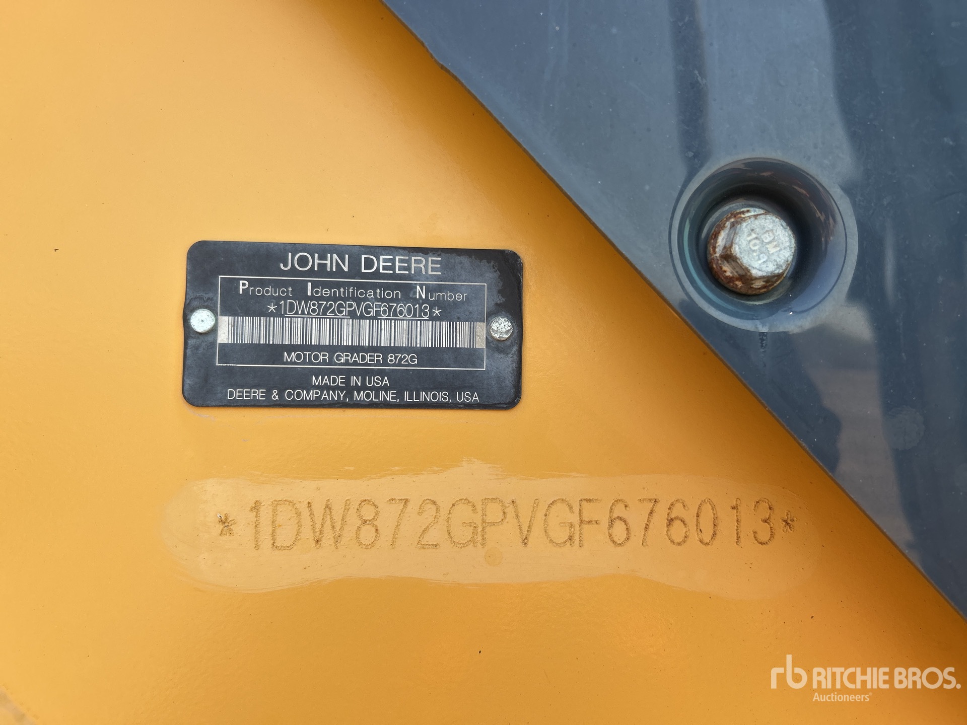 2016 John Deere 872GP