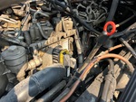 Engine with Air Compressor