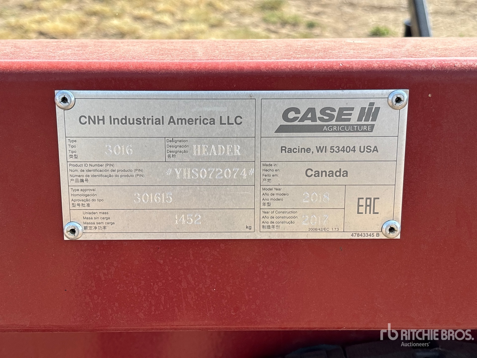 Case Ih 3016