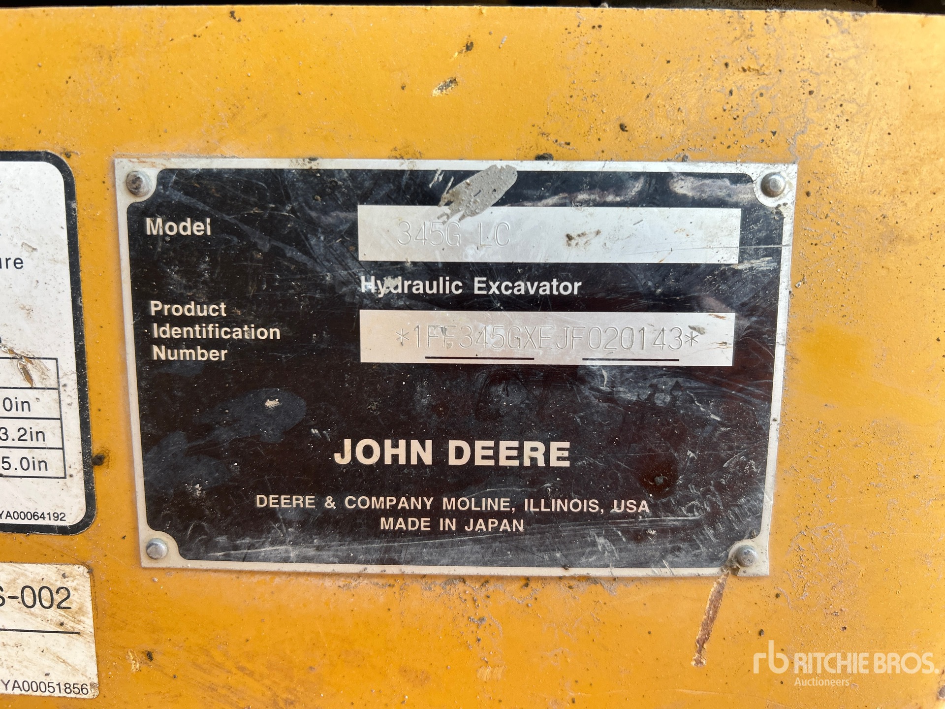 2018 John Deere 345G LC