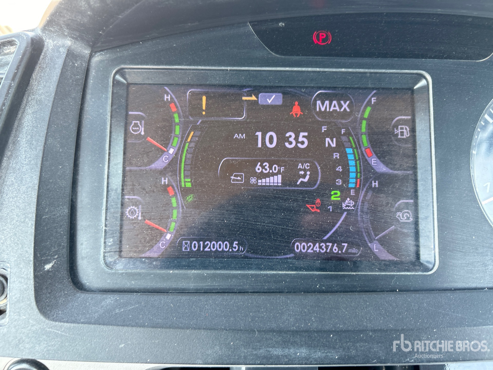 General Appearance with Hour Meter / Odometer
