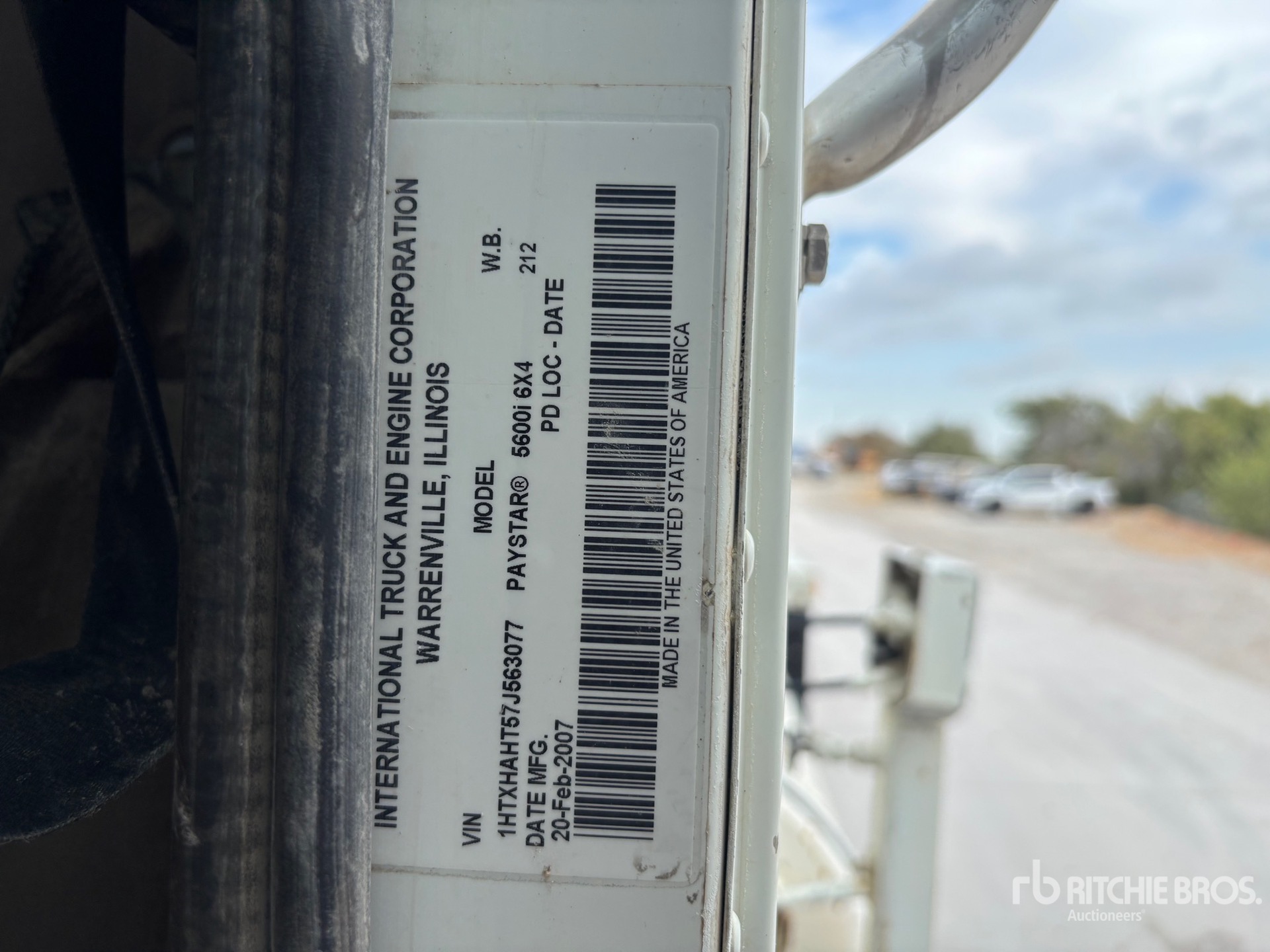 2007 International PAYSTAR 5600I