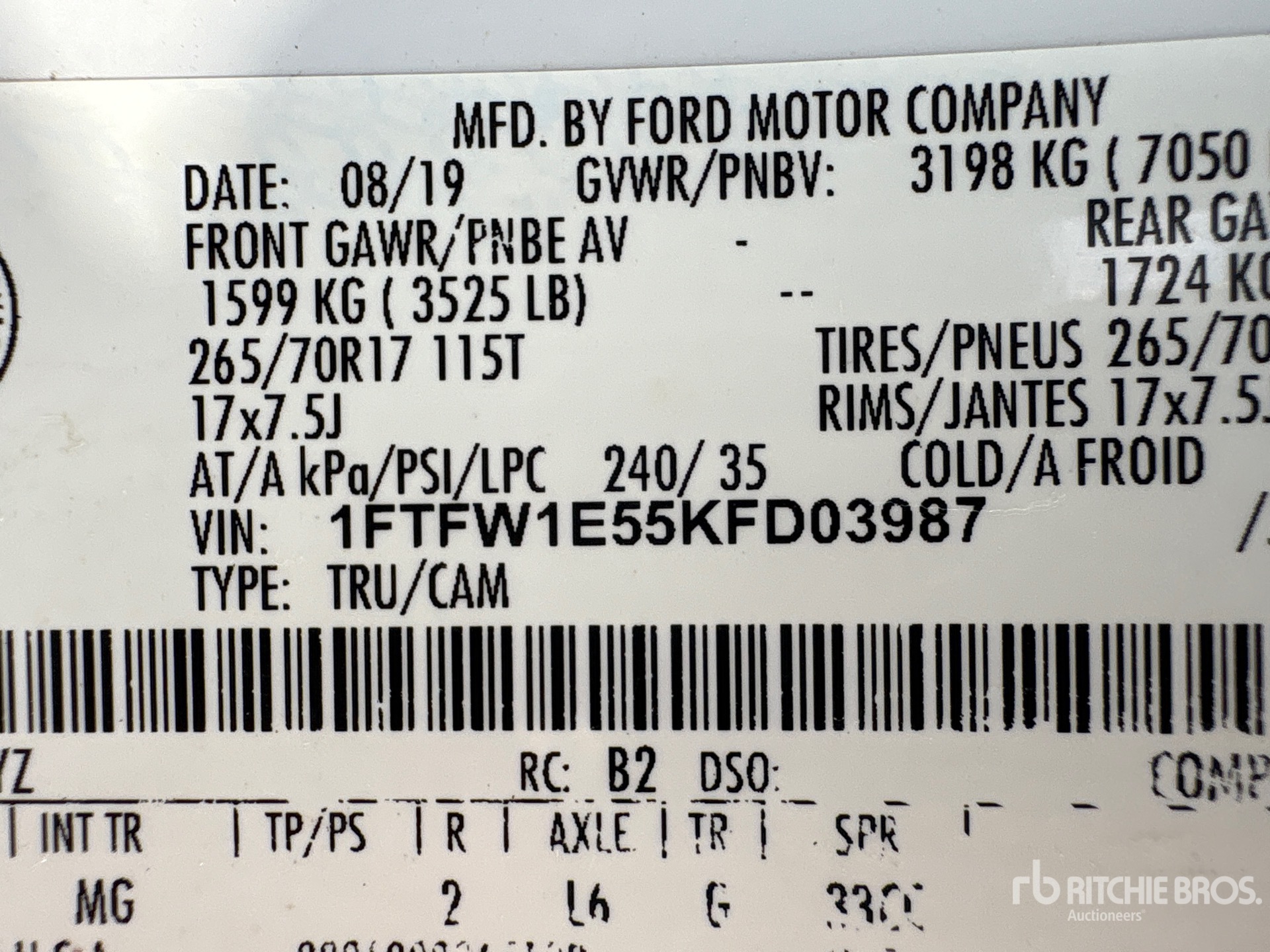 2019 Ford F-150
