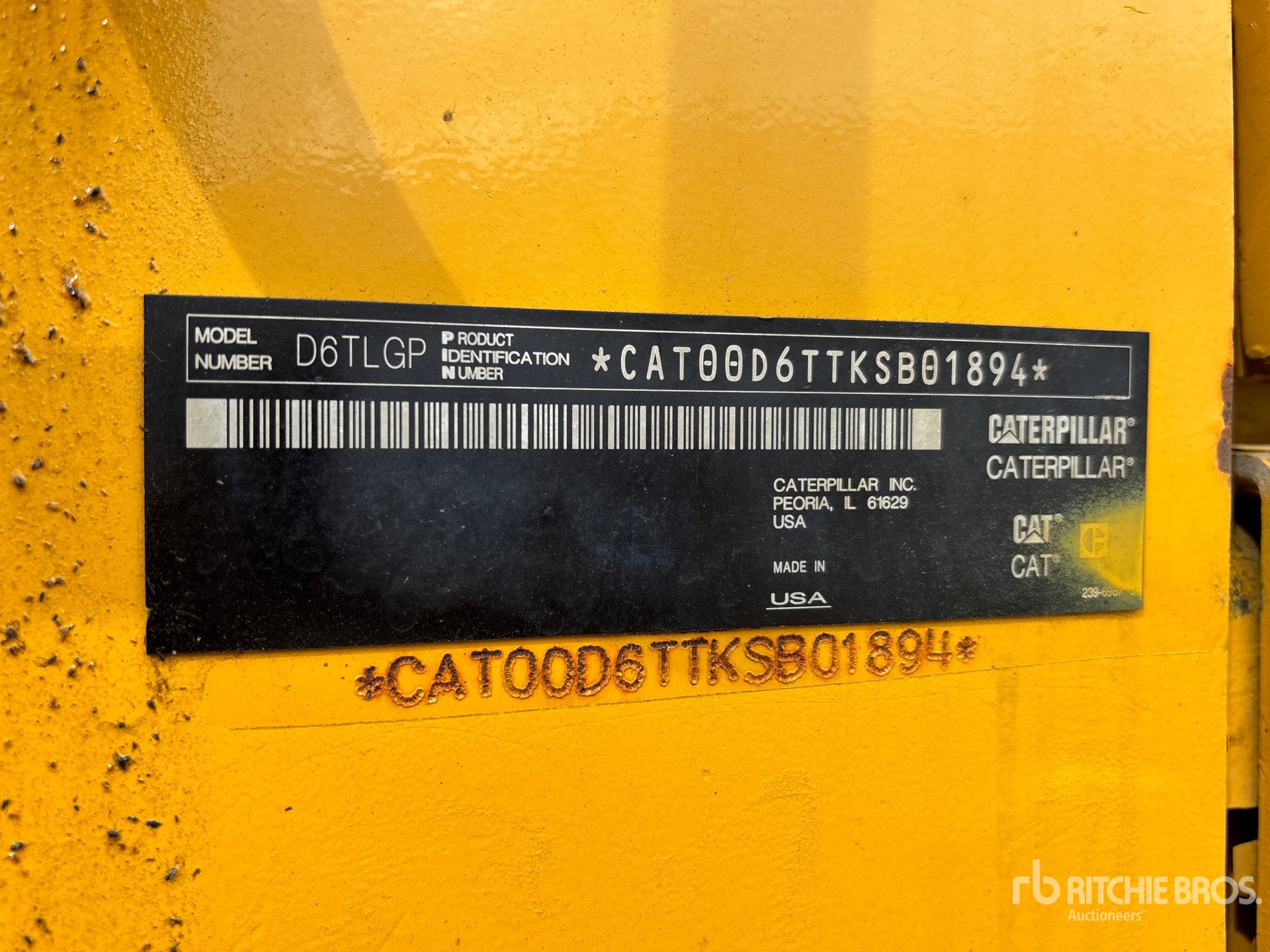 2014 Caterpillar D6T LGP