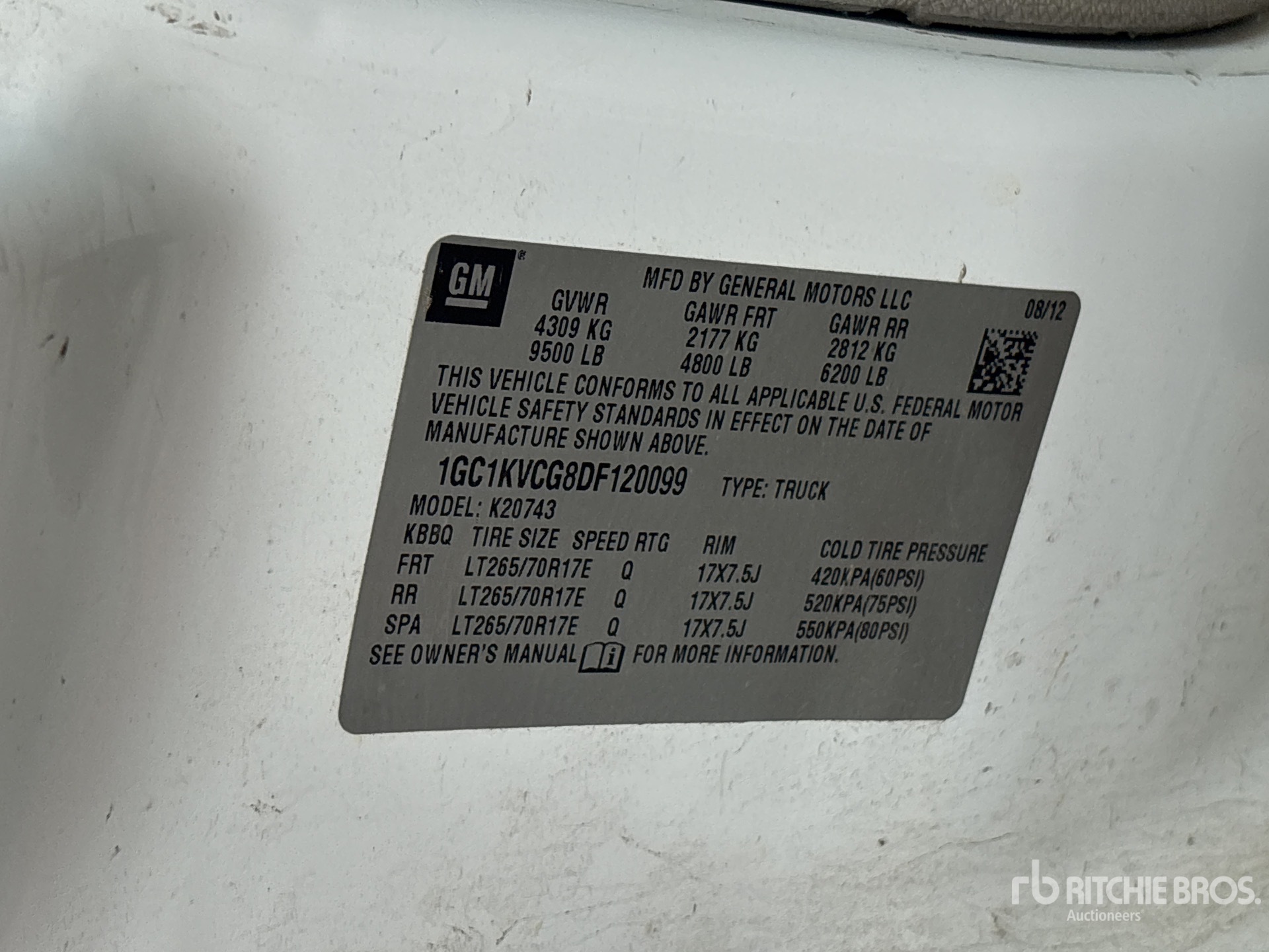 2013 Chevrolet SILVERADO 2500H