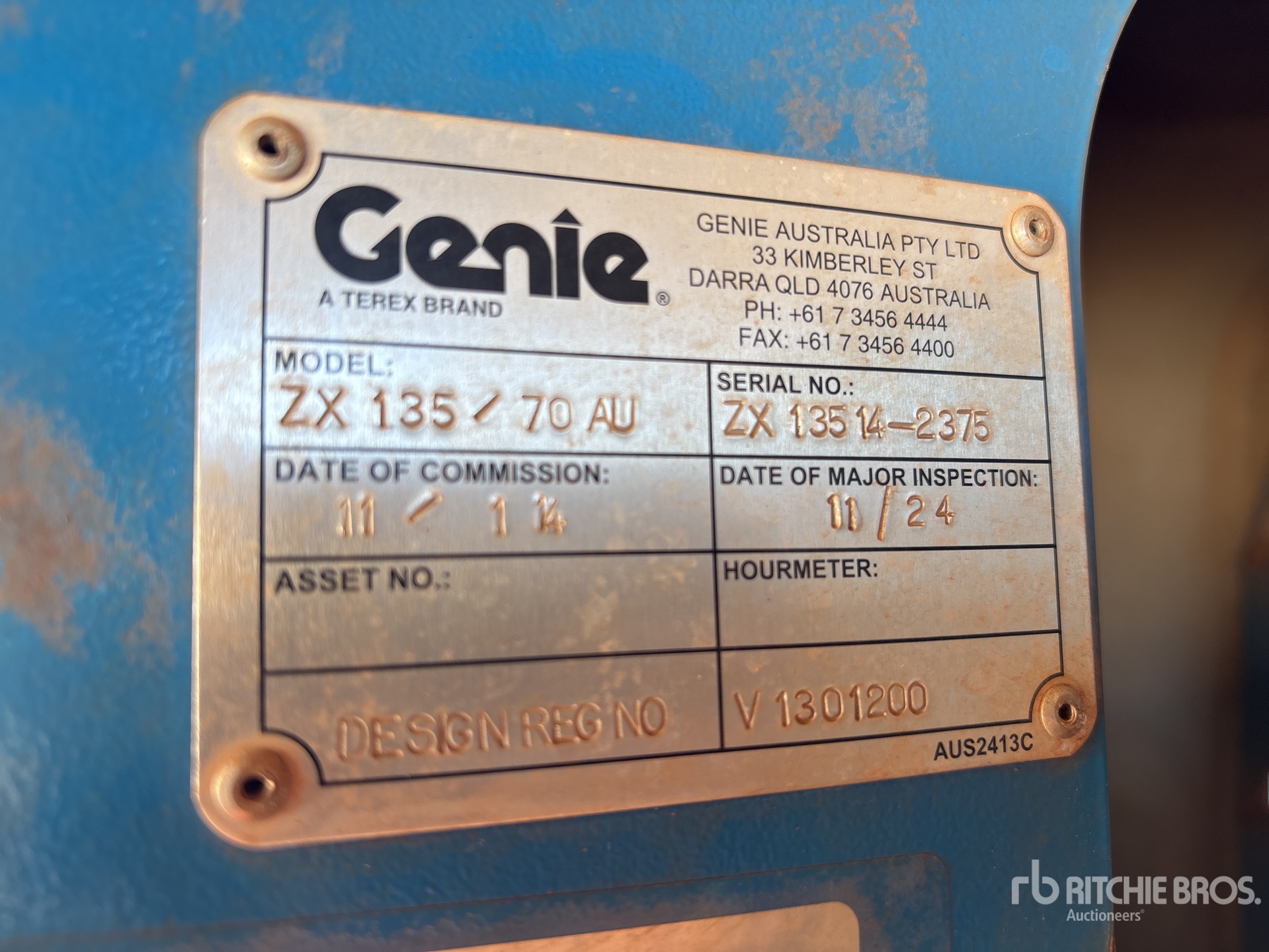 General Appearance with Numero seriale/numero d’identificazione del veicolo (VIN)