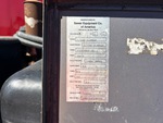 General Appearance with Numer seryjny/numer identyfikacyjny pojazdu