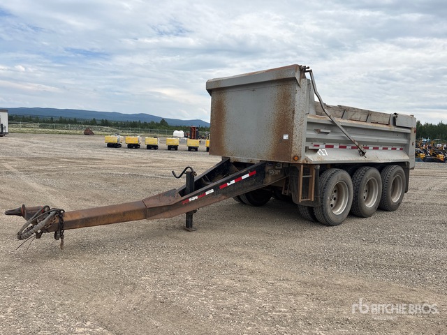 2009 Nahanni 15 Ft 6 In Tri/a Pup Dump Trailer