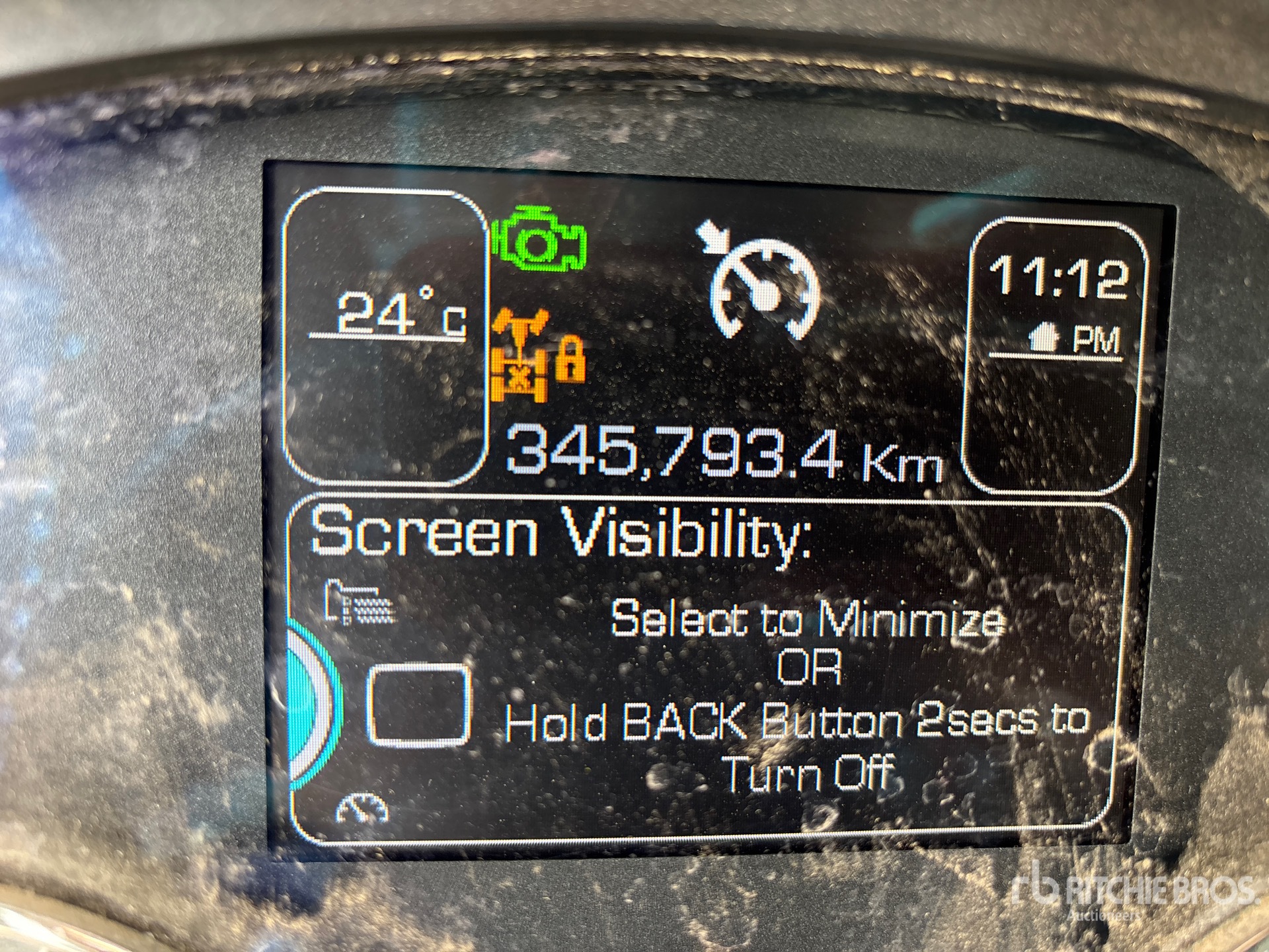 General Appearance with Hour Meter / Odometer