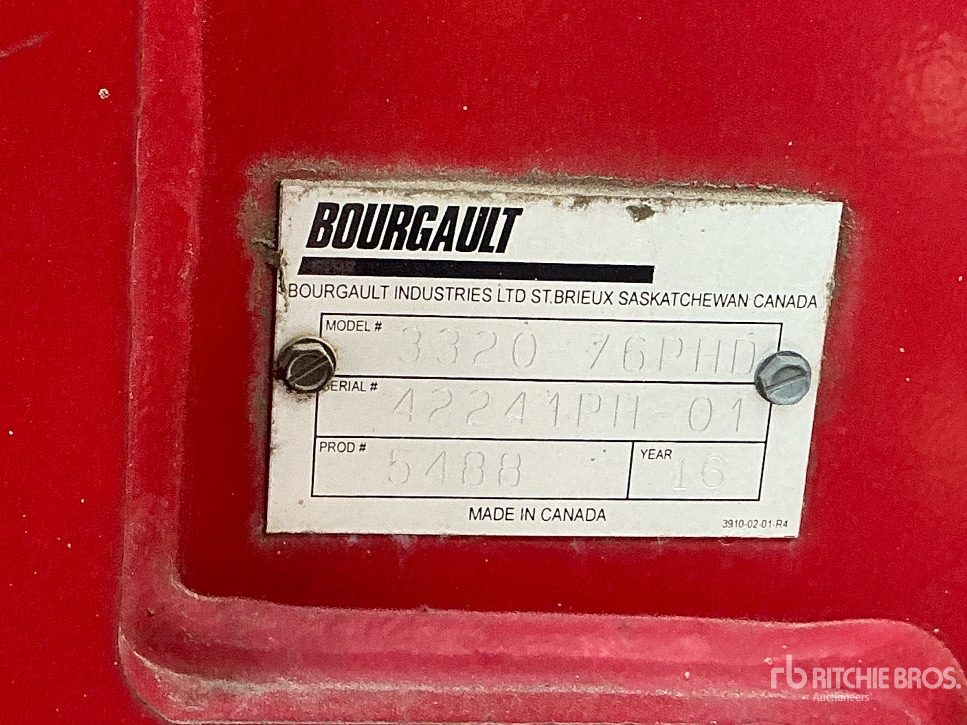 2016 Bourgault 3320 XTC