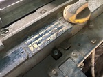 Engine with Emission Certification Label