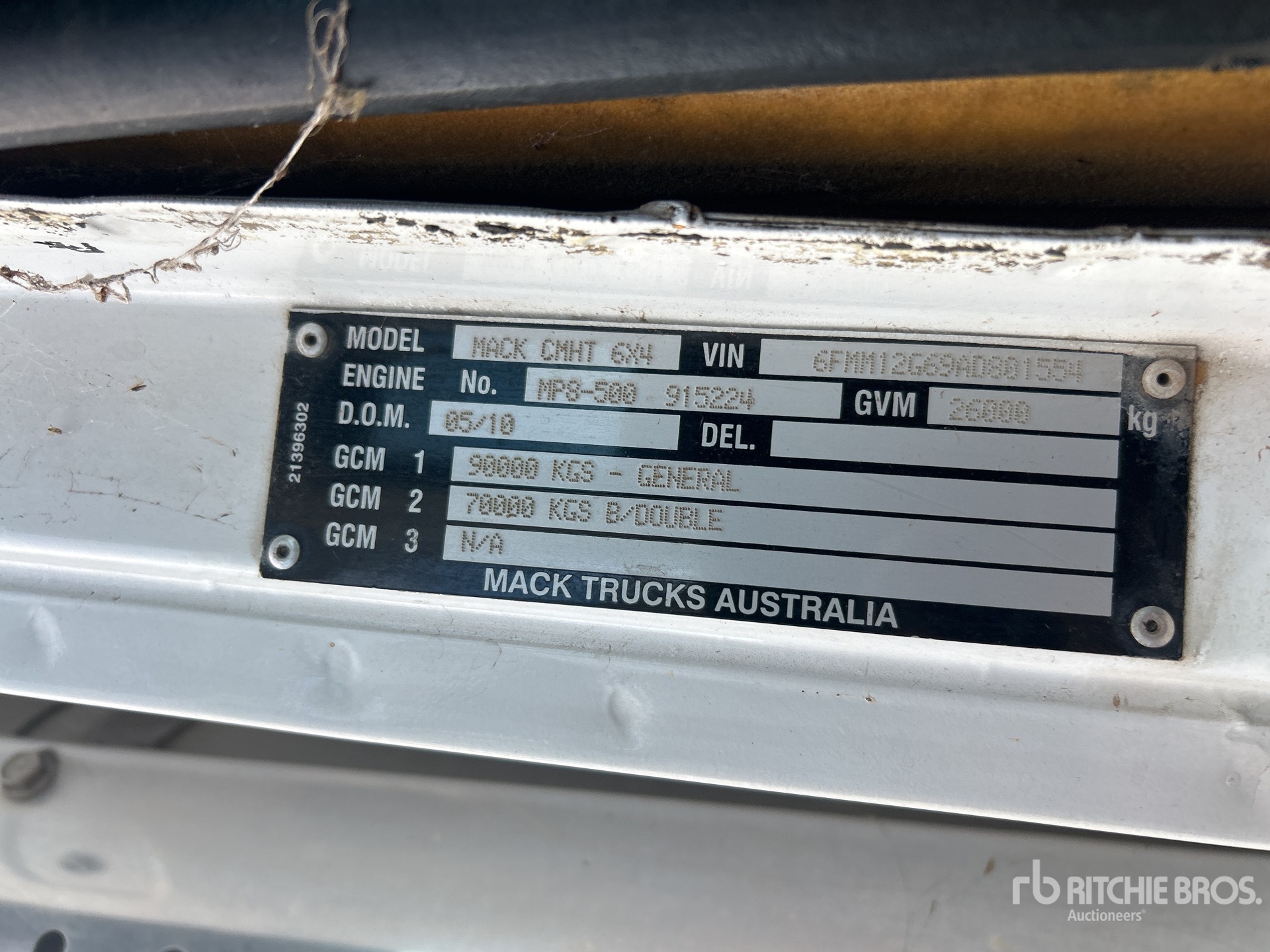2010 Mack CMHT TRIDENT