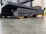 Chassis Lift with Right Rear Tire