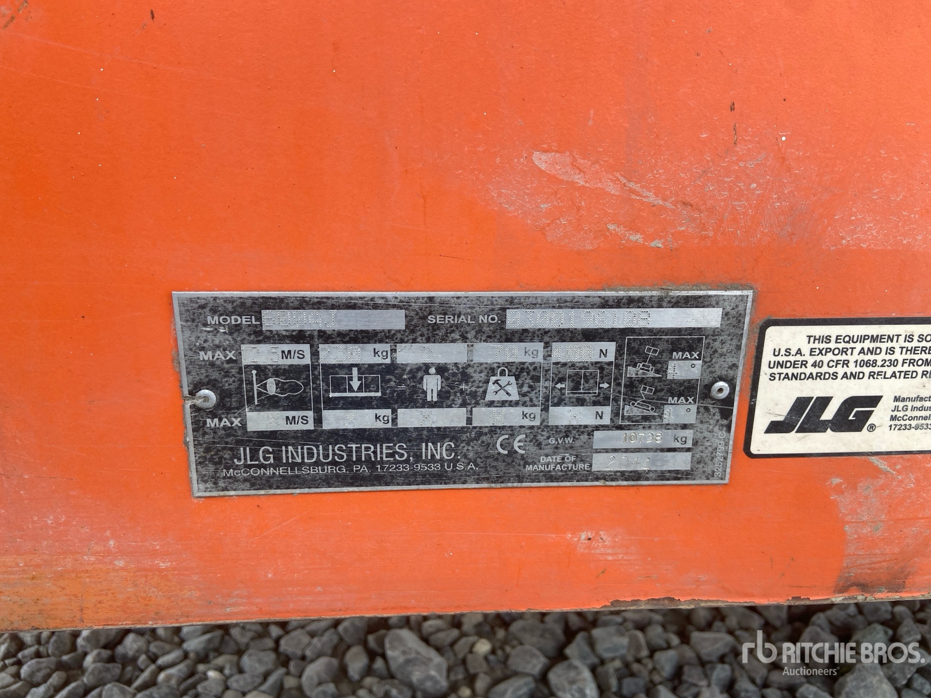 2014 JLG 600AJ