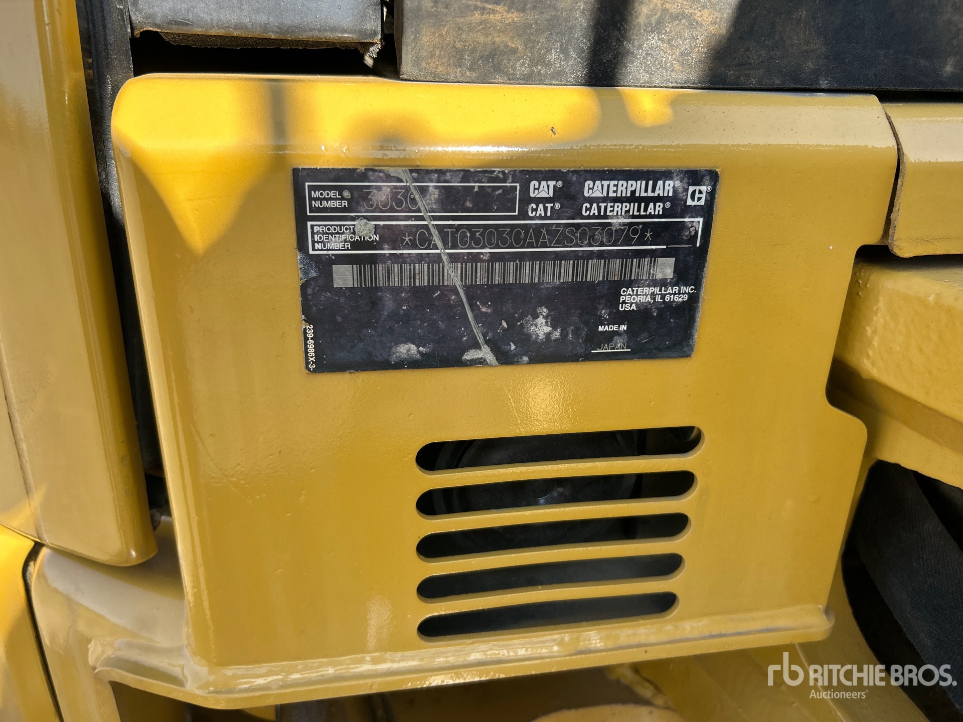 2012 Caterpillar 303C CR