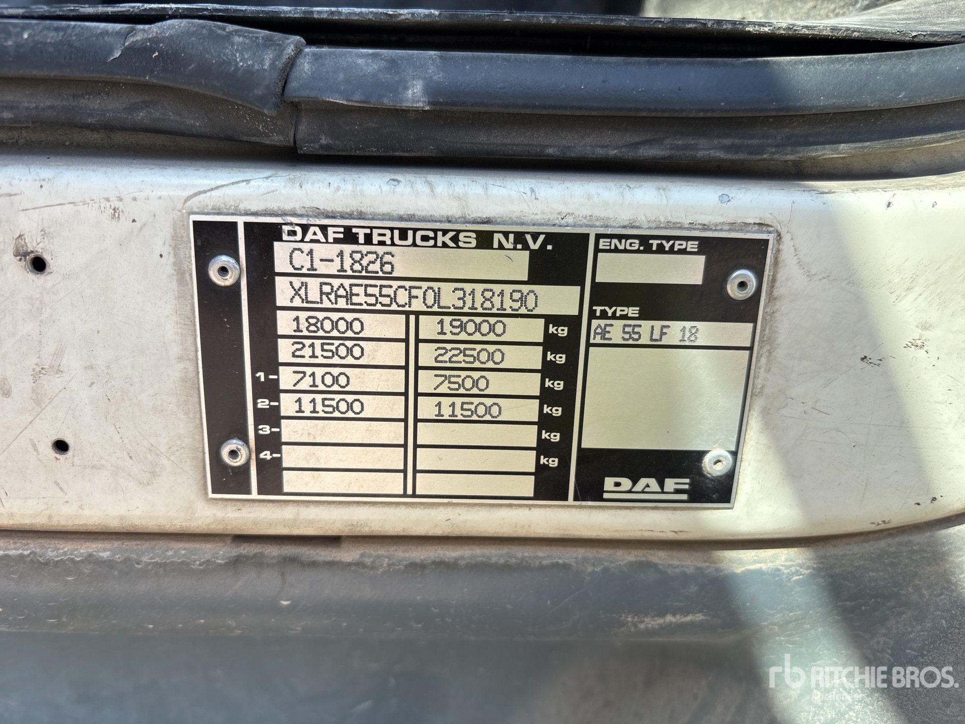 2006 Daf FA LF 55250