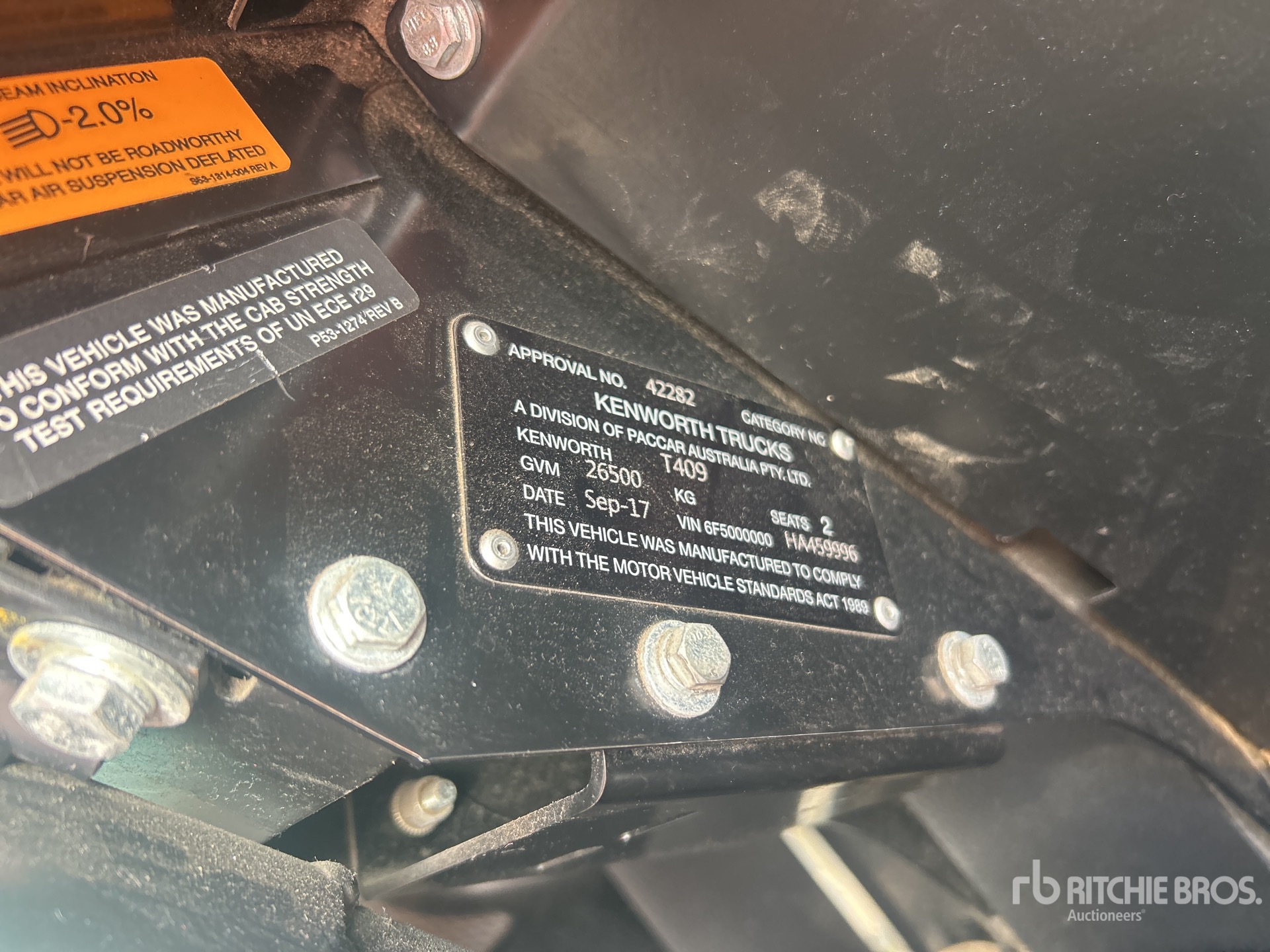 2017 Kenworth T409