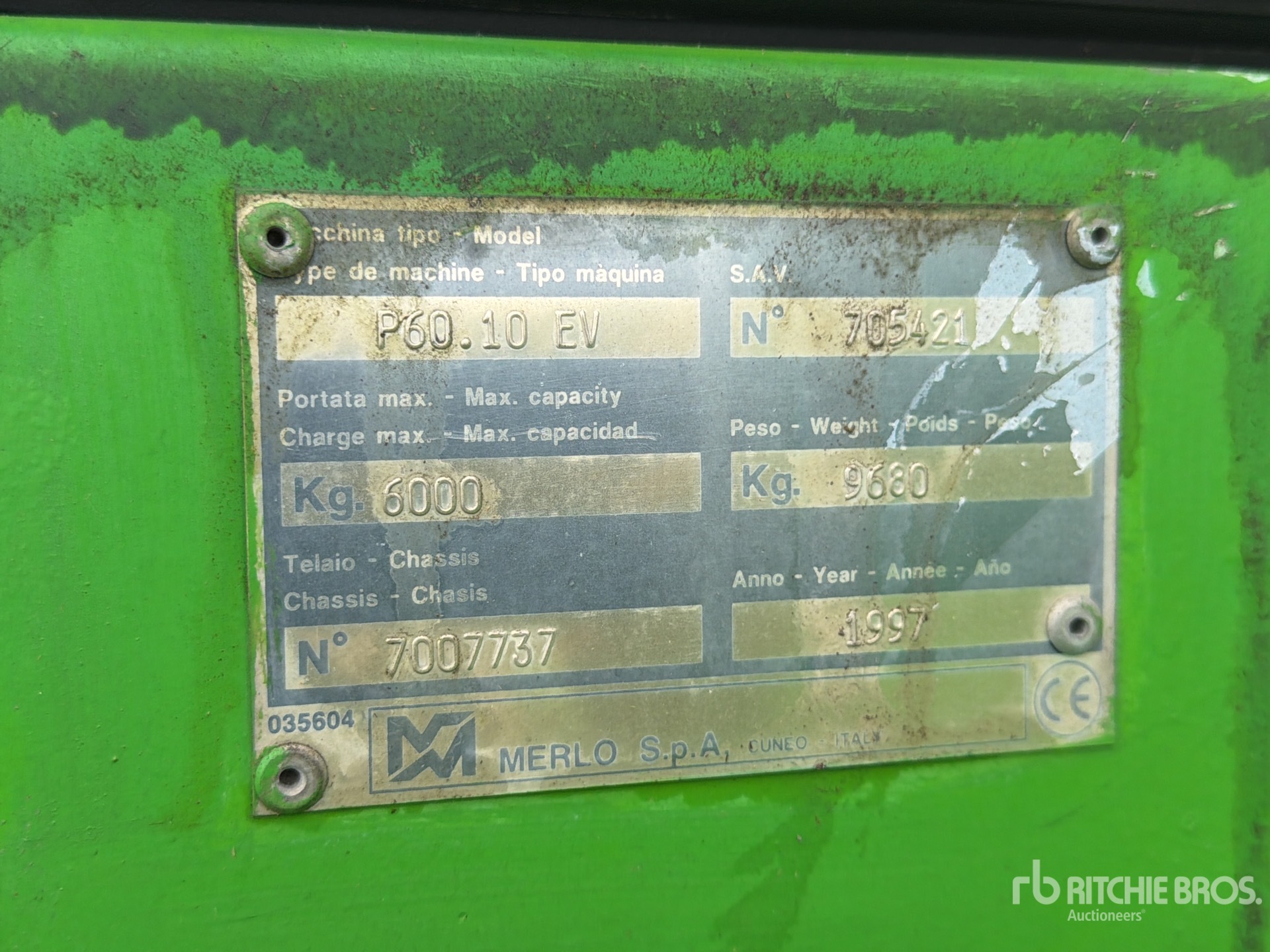 1997 Merlo P60.10EV