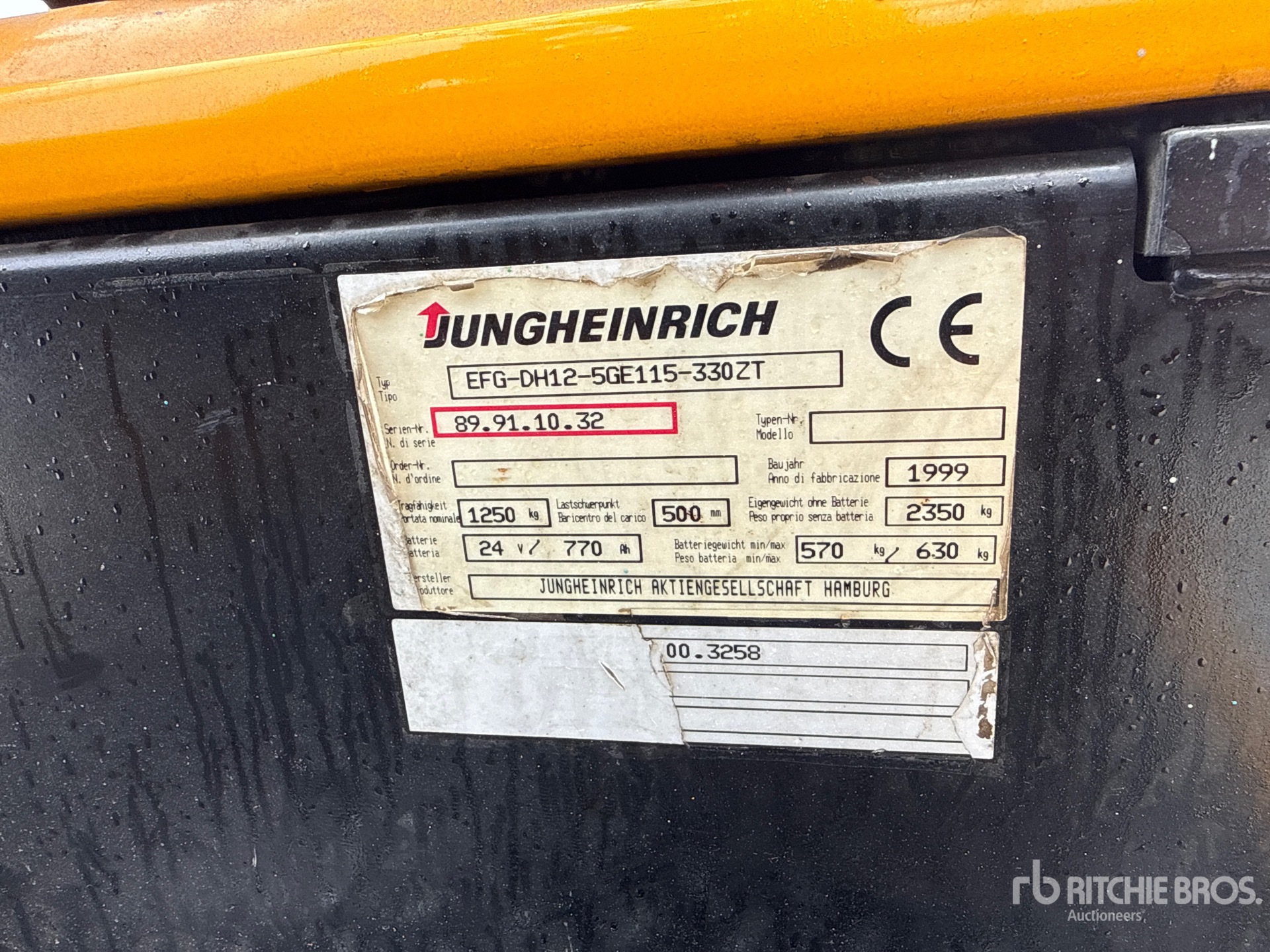 1999 Jungheinrich EFG-DH12