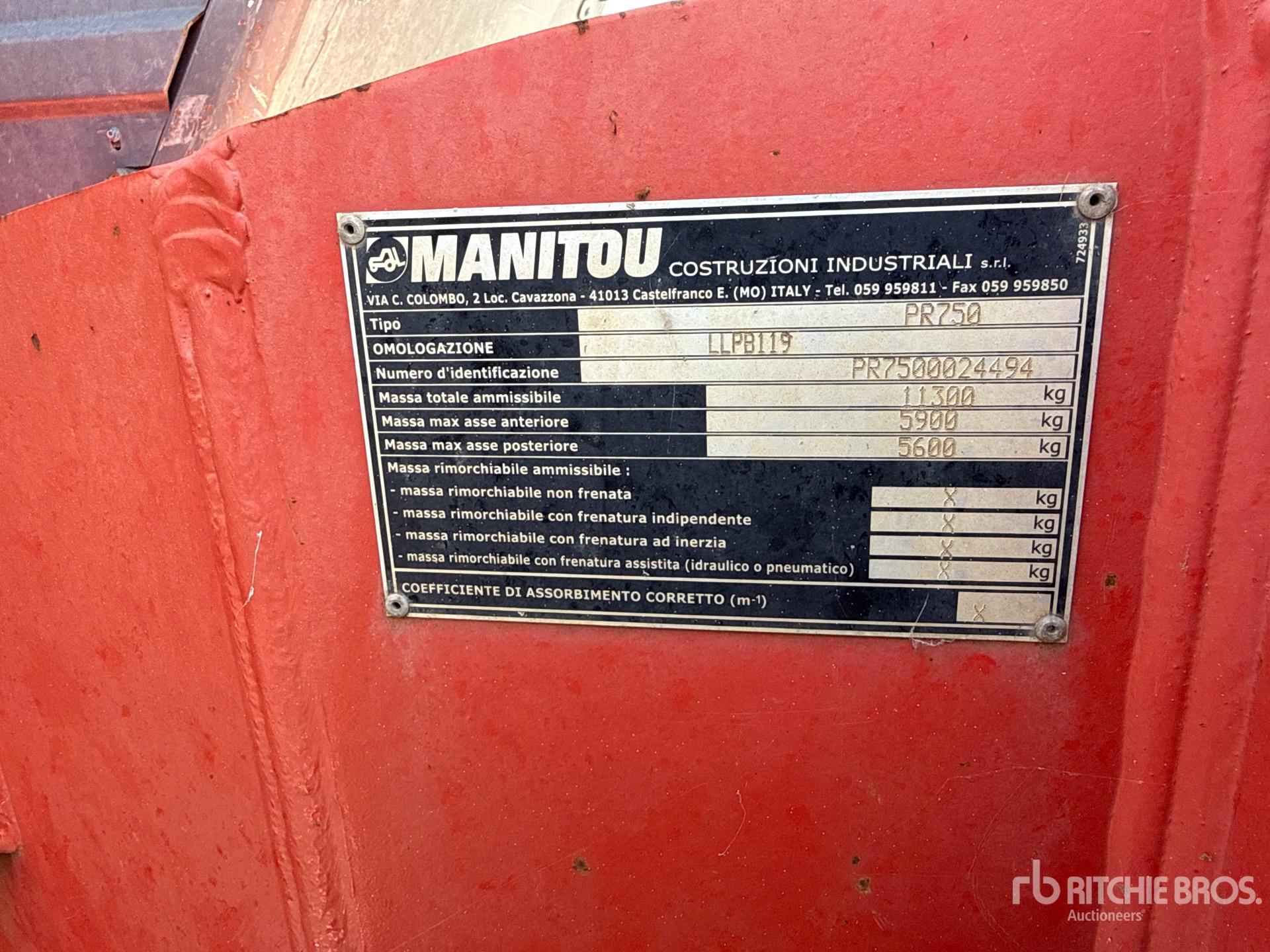 2011 Manitou MT1435H
