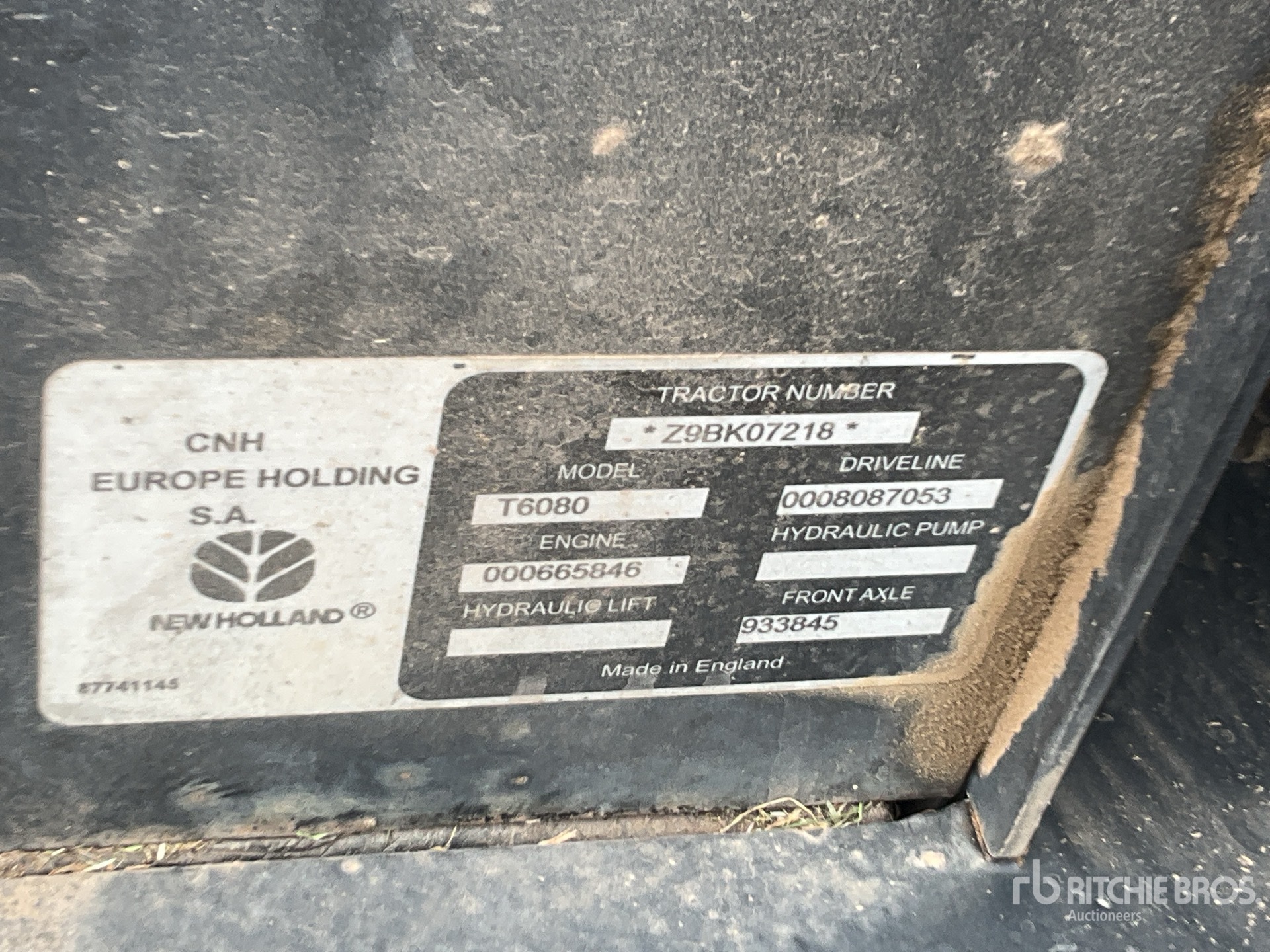 2009 New Holland T6080