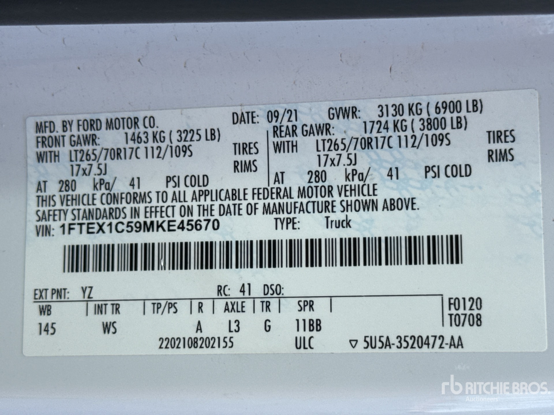 2021 Ford F-150
