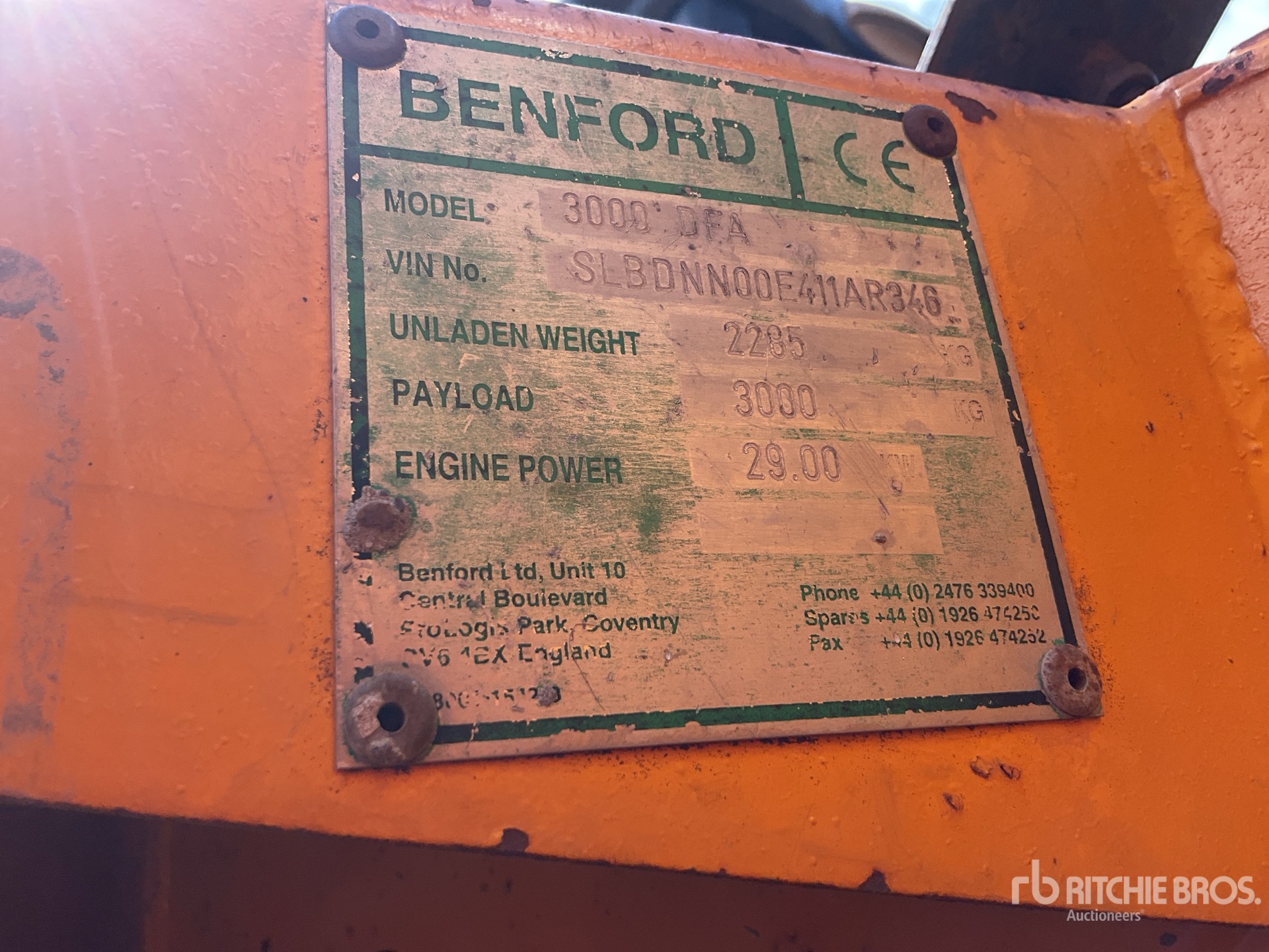 2004 Benford  3 TON