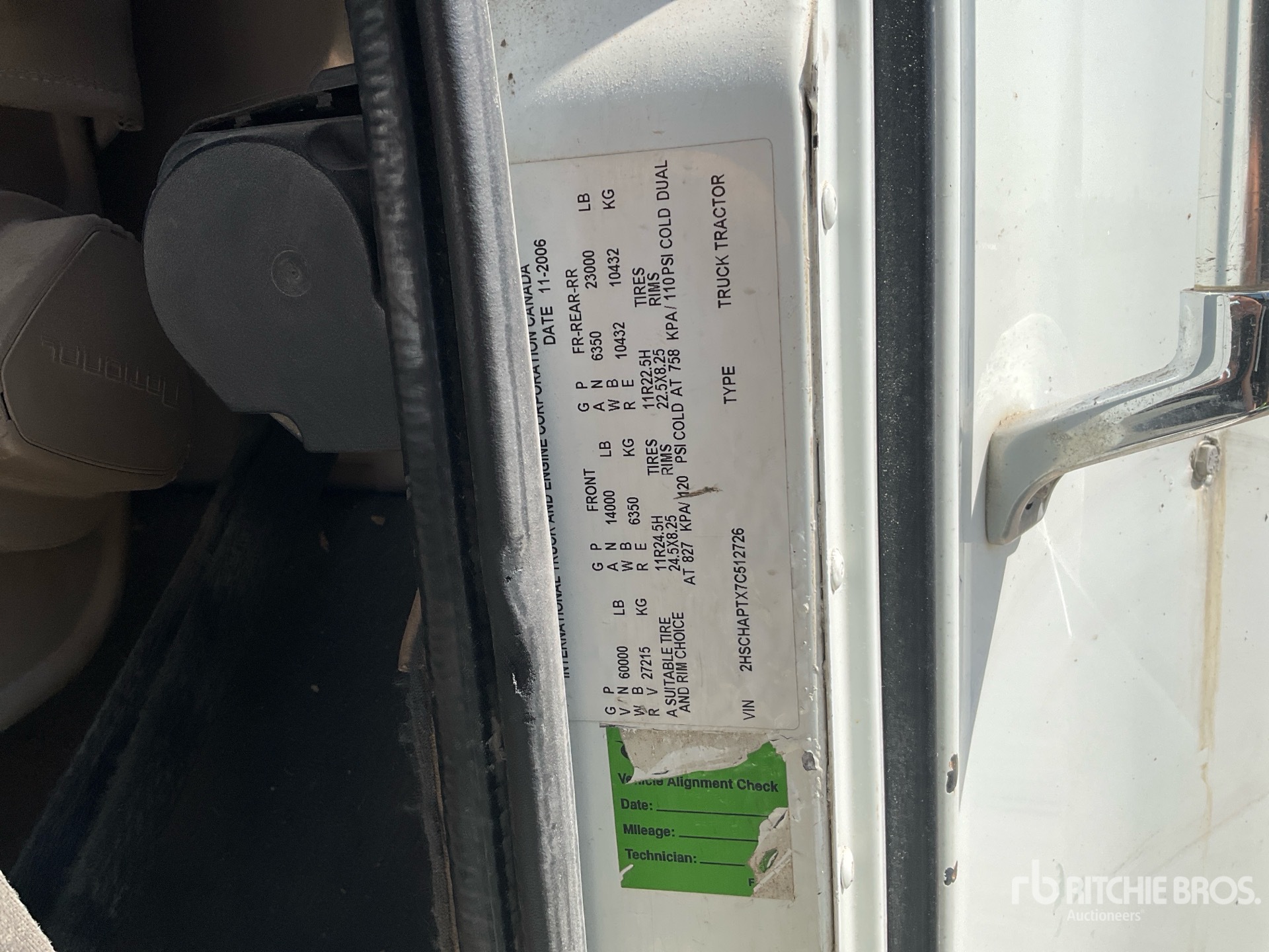 2007 International 9900I SFA