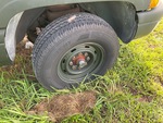 Chassis with Right Steer Tire
