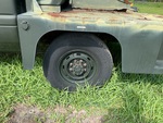Chassis with Left Rear Tire