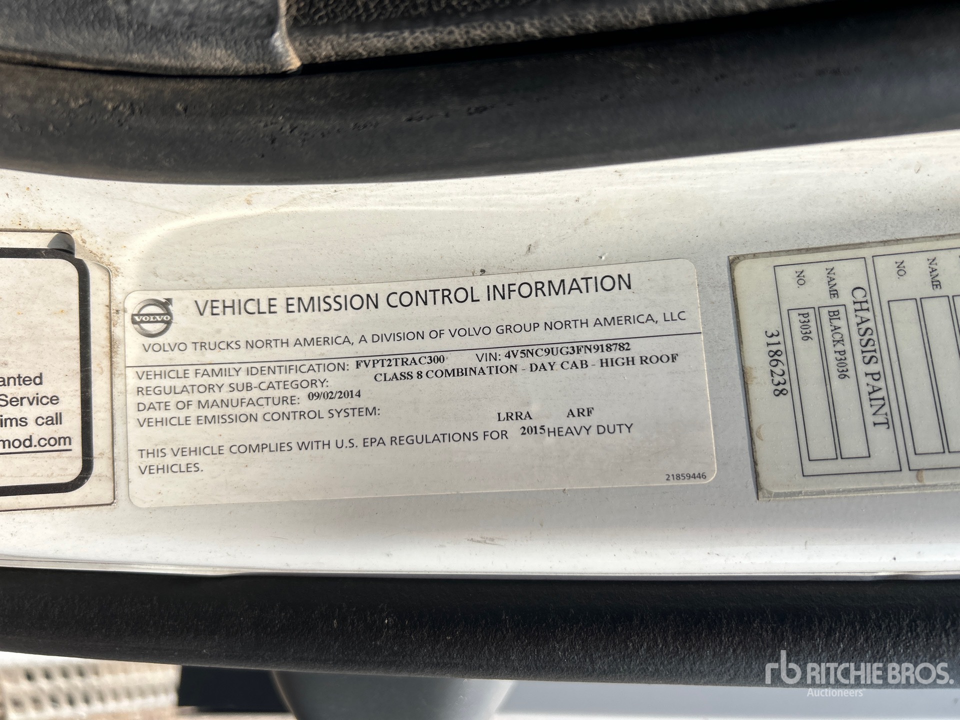 2015 Volvo VNL