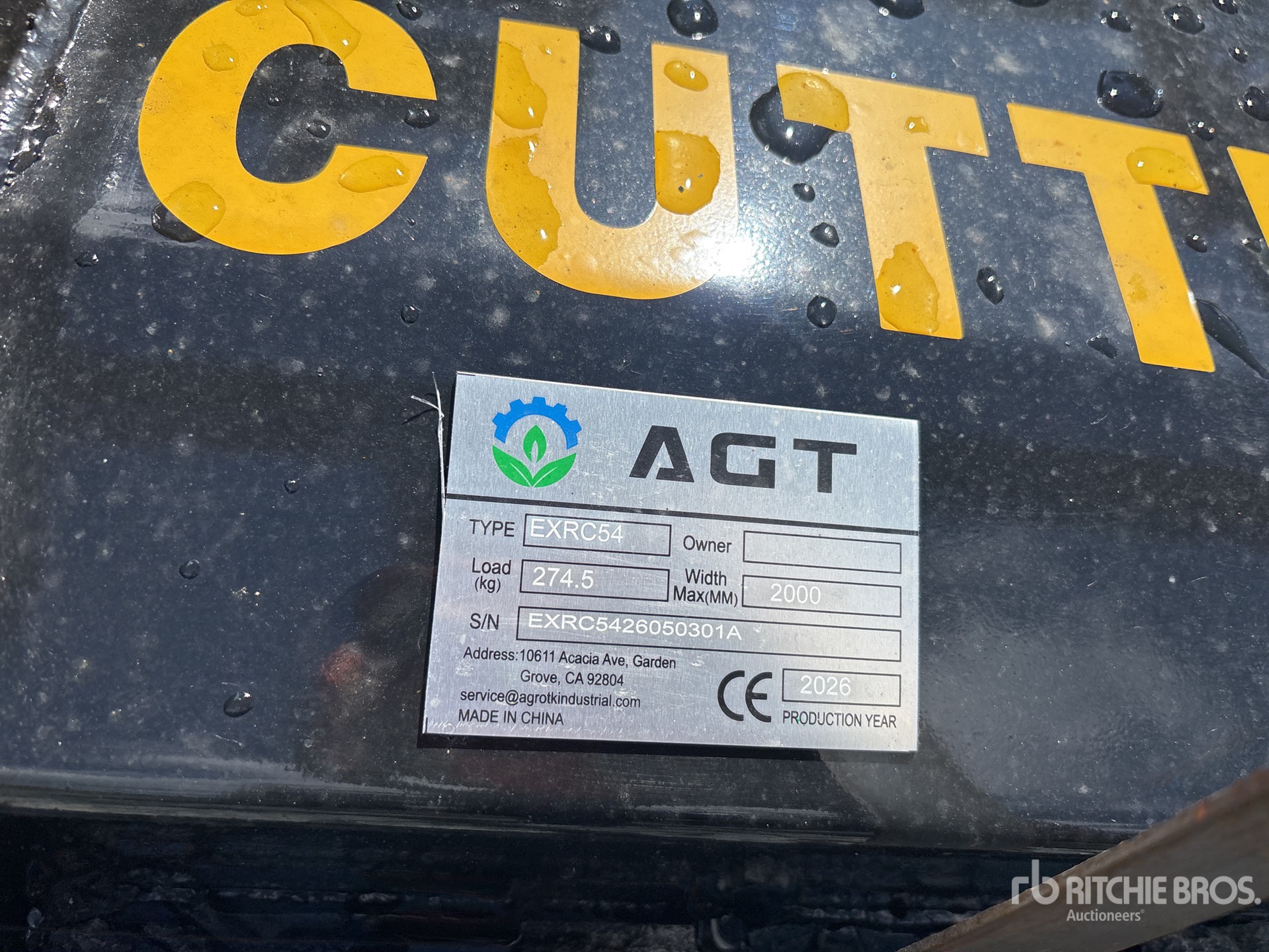 2026 AGT EXRC54