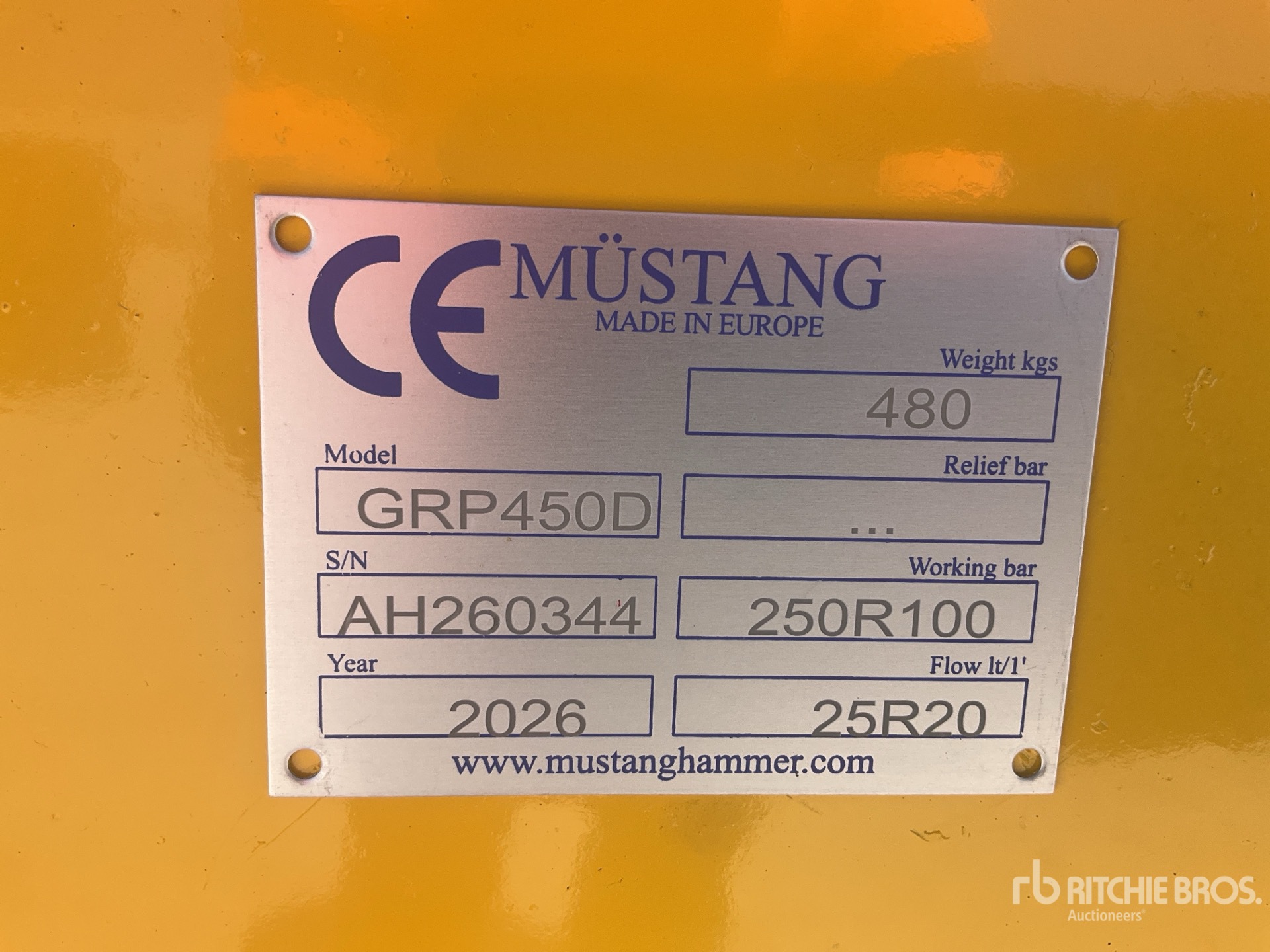 2026 Mustang GRP 450 D