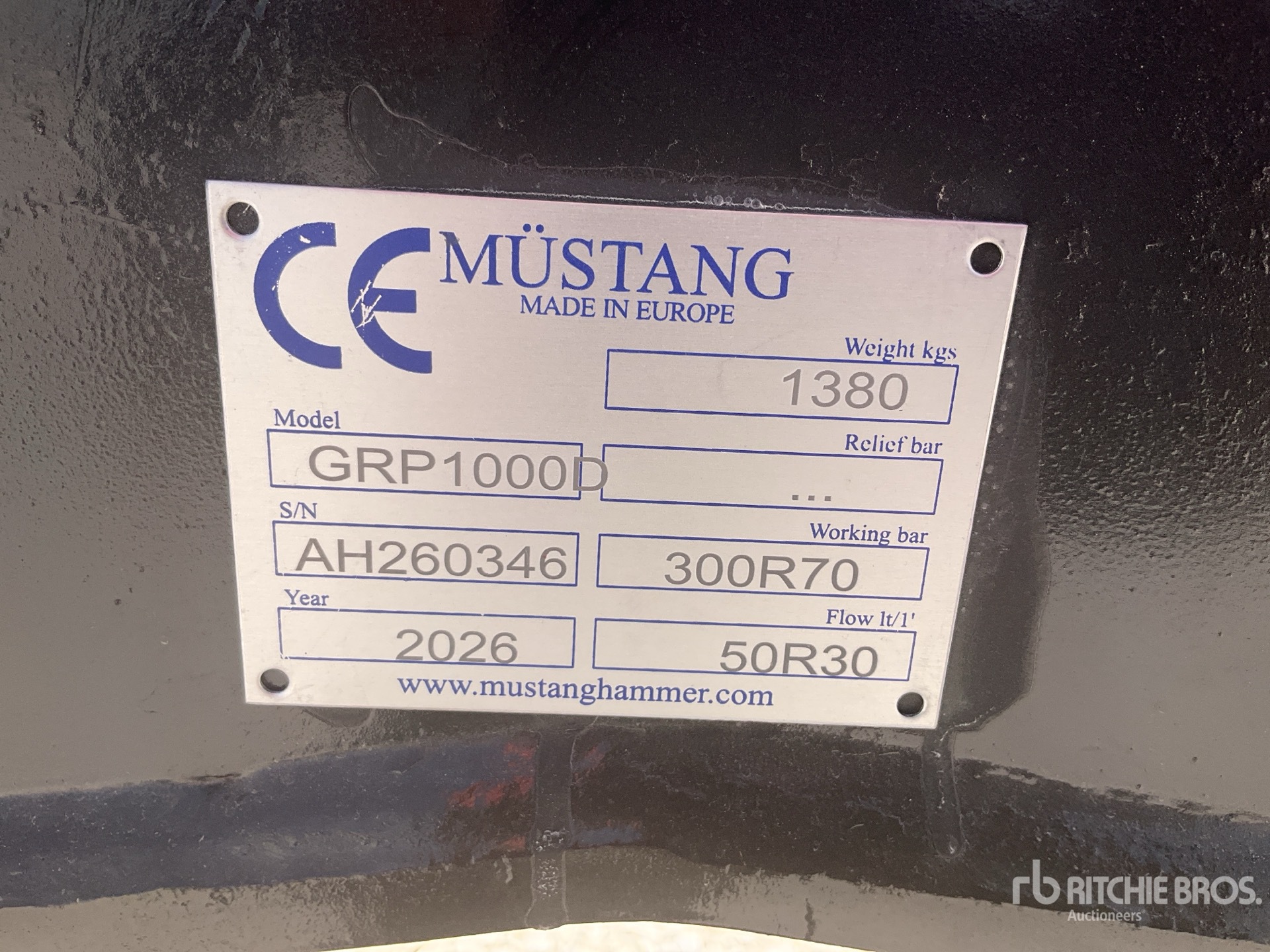 2026 Mustang GRP1000D