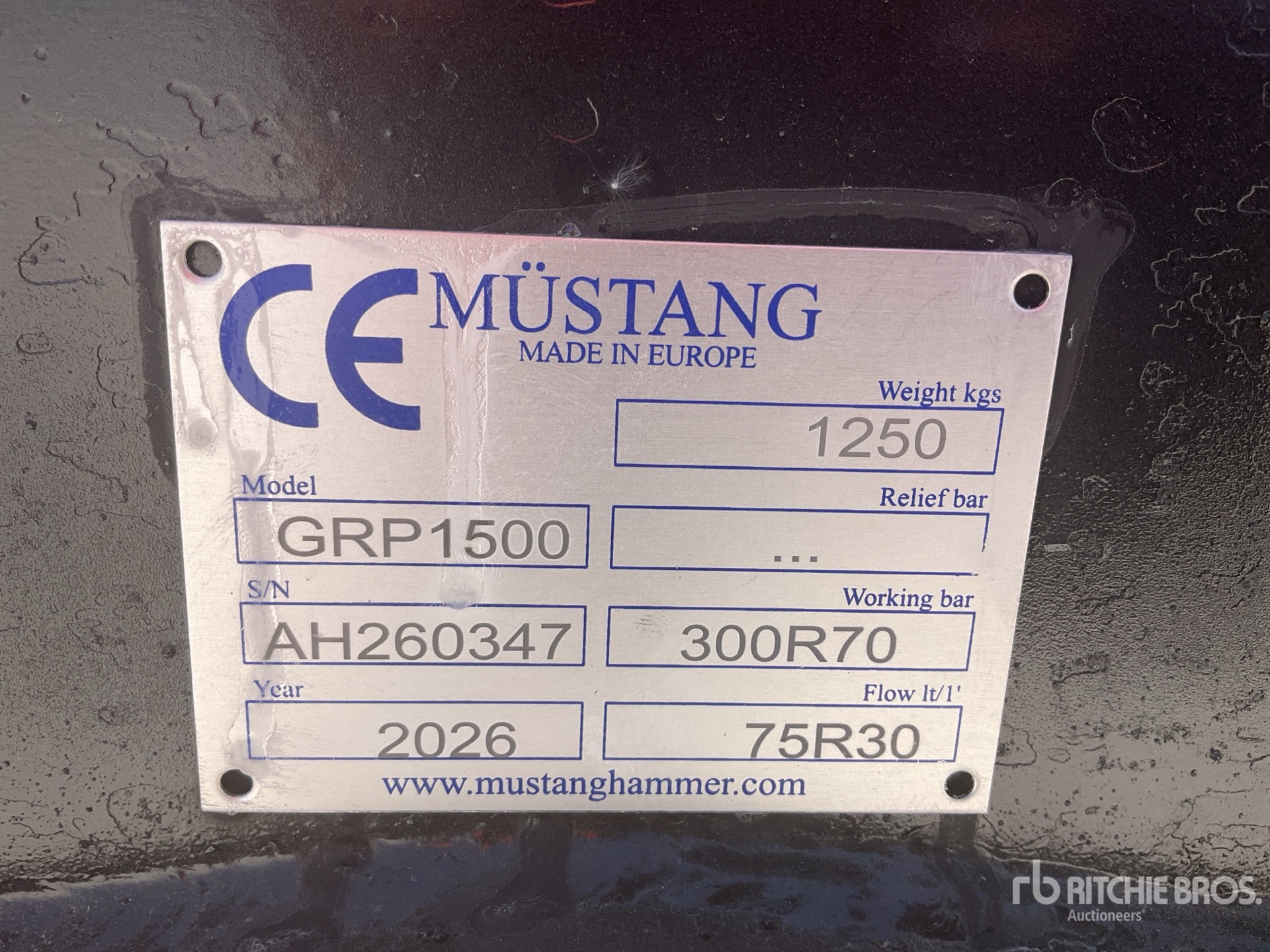 2026 Mustang GRP1500D