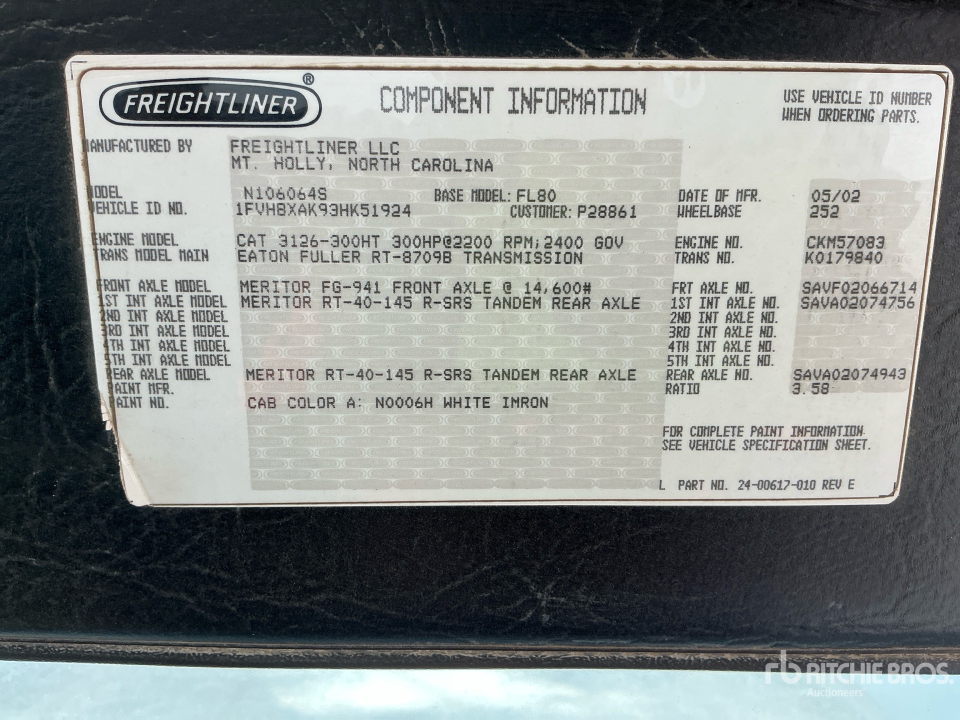2003 Freightliner FL80