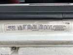 General Appearance with Numéro de série/Numéro d'identification du véhicule automobile