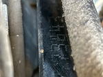 General Appearance with Frame Stamp Serial Number/VIN Photo