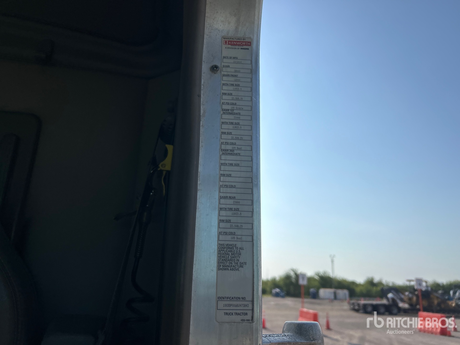 2016 Kenworth T800