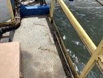 Hull with Mooring Tie-Down Points