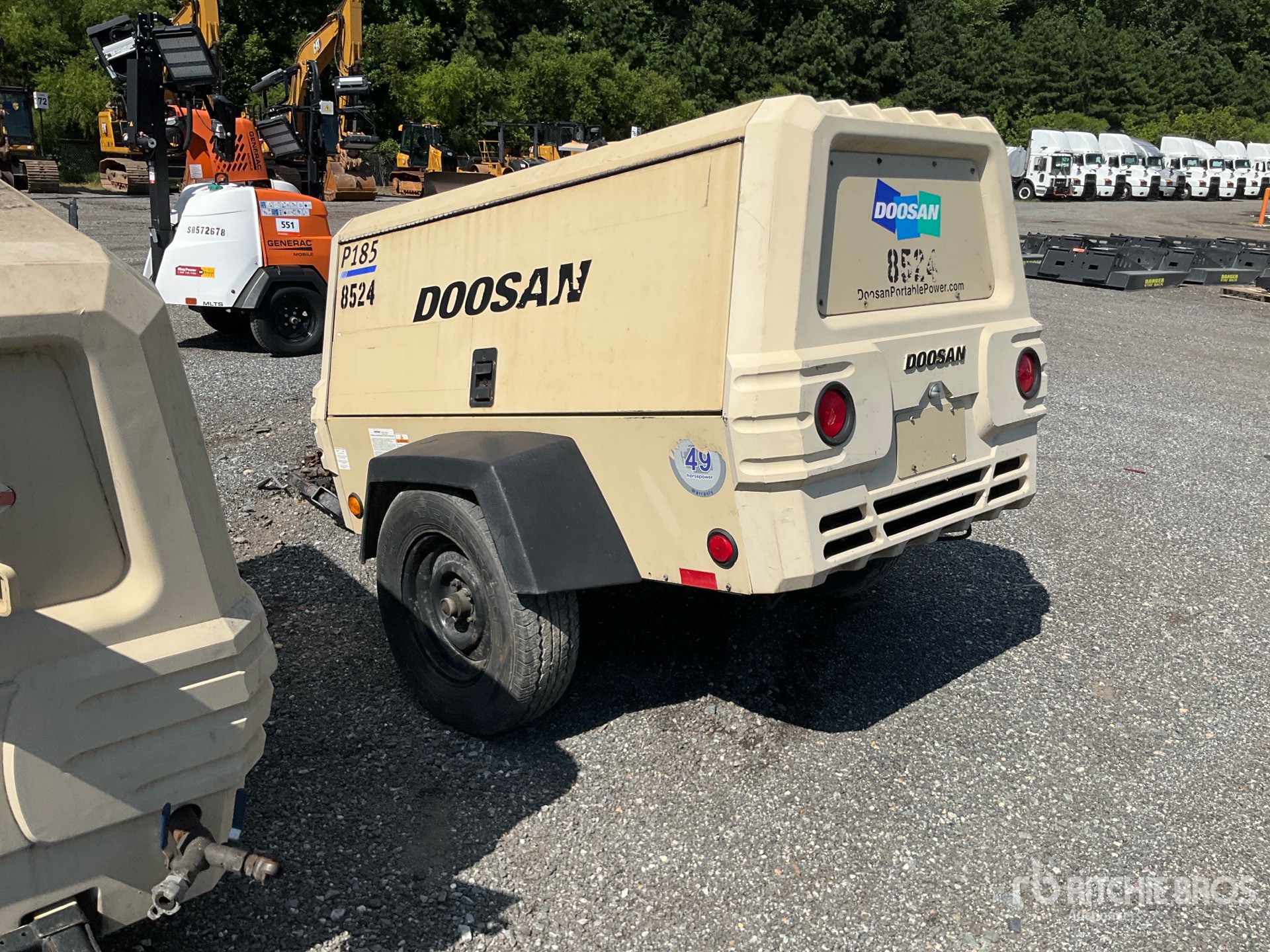 General Appearance with Picture, Left Rear Corner
