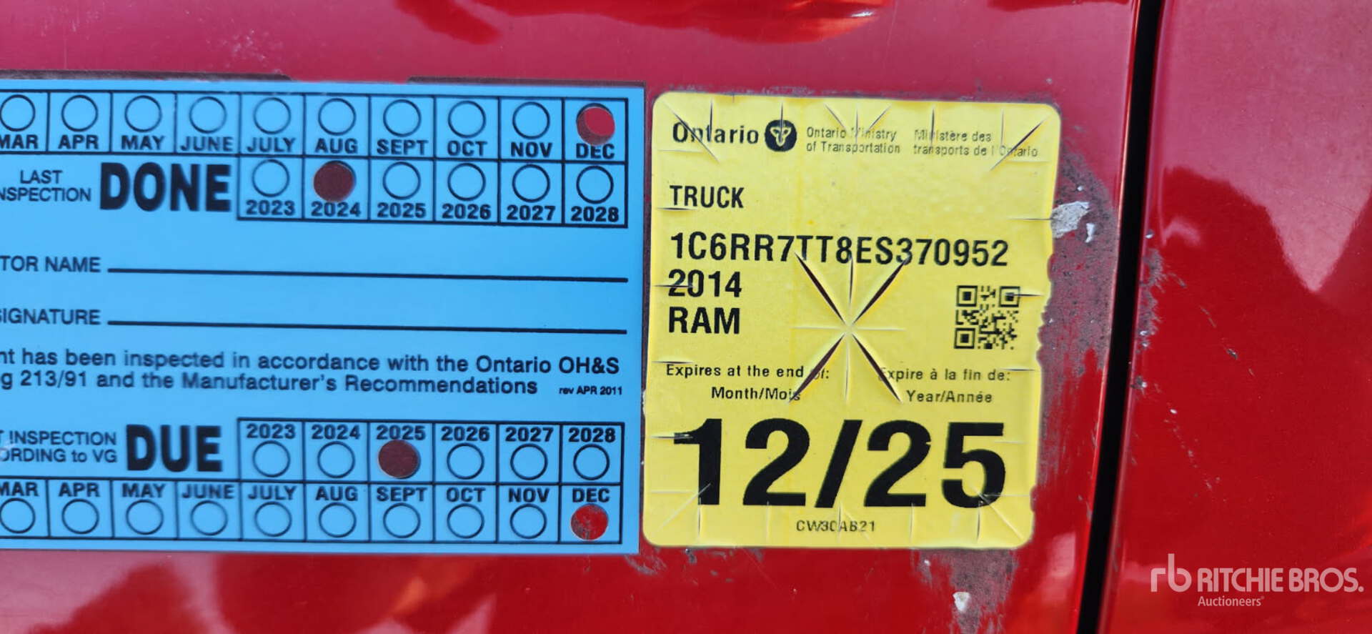 2014 Ram 1500