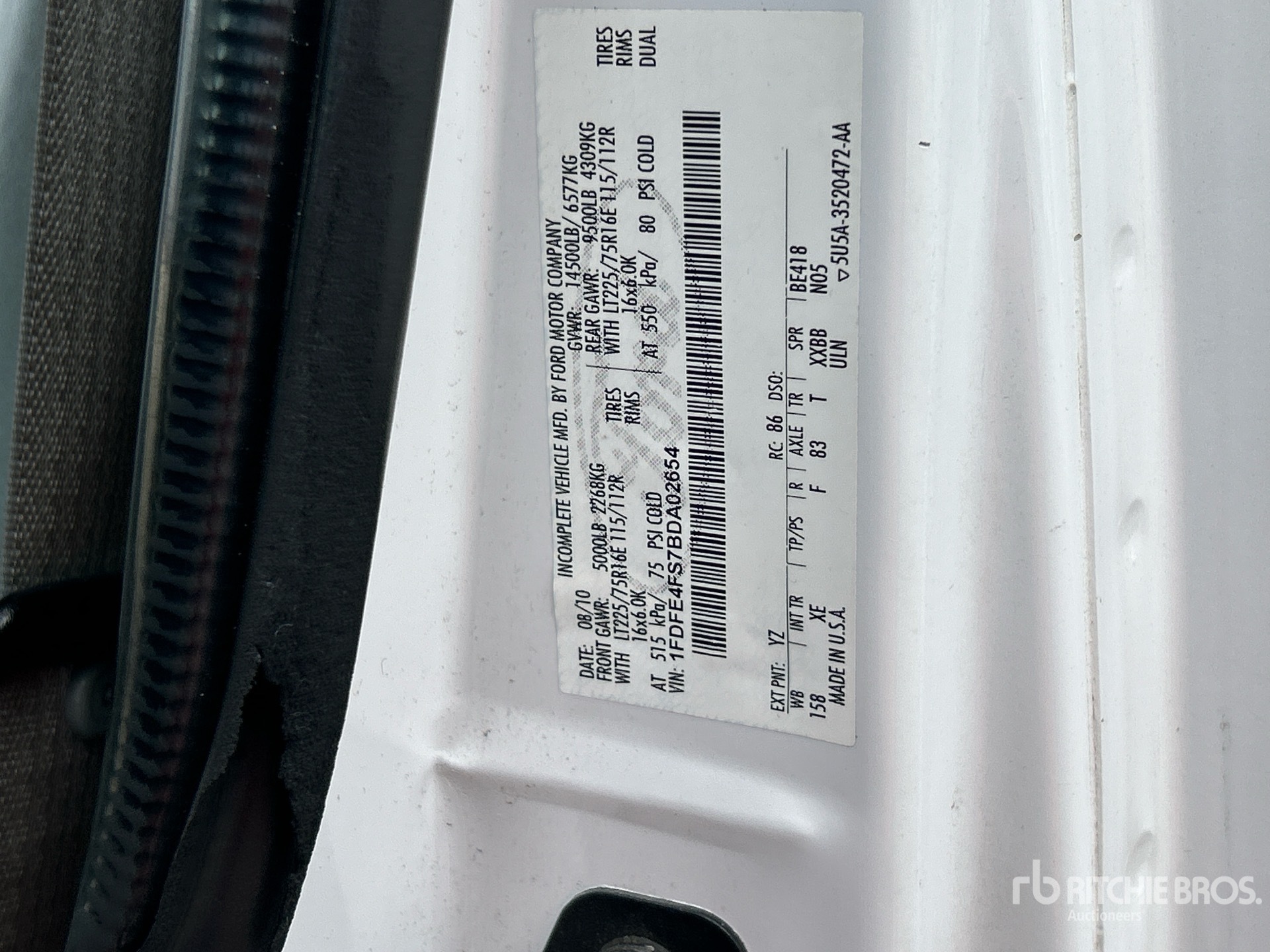 2011 Ford E-450 ECONOLINE