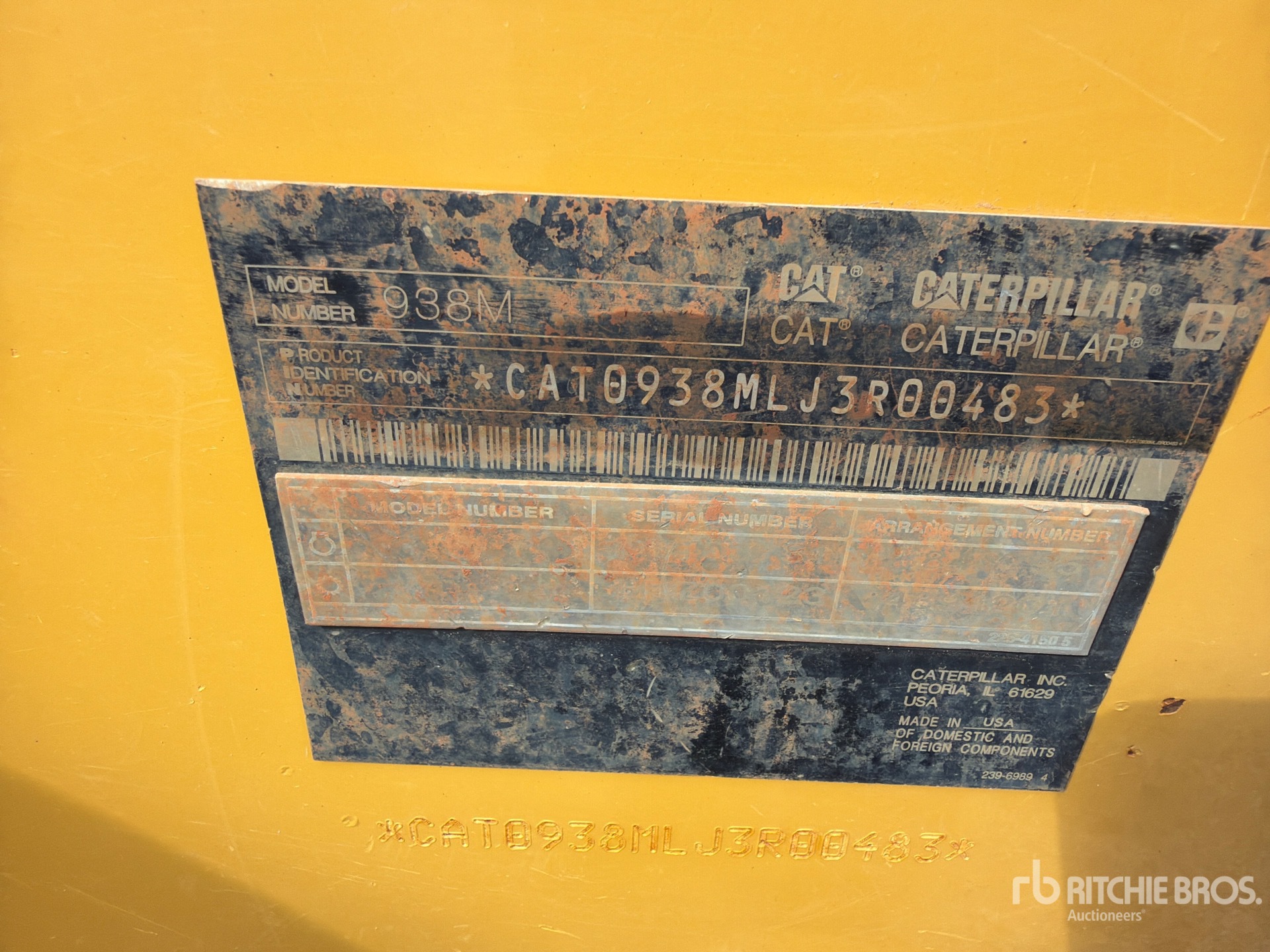 2015 Caterpillar 938M