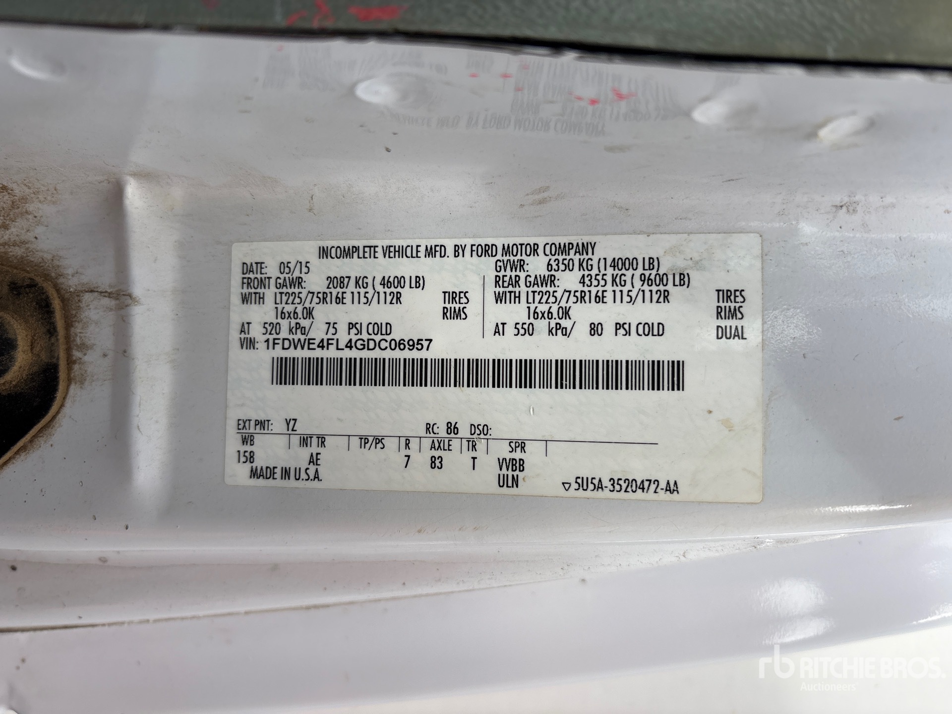 2016 Ford E-450