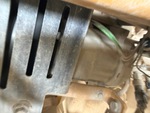 Engine with A/C Compressor