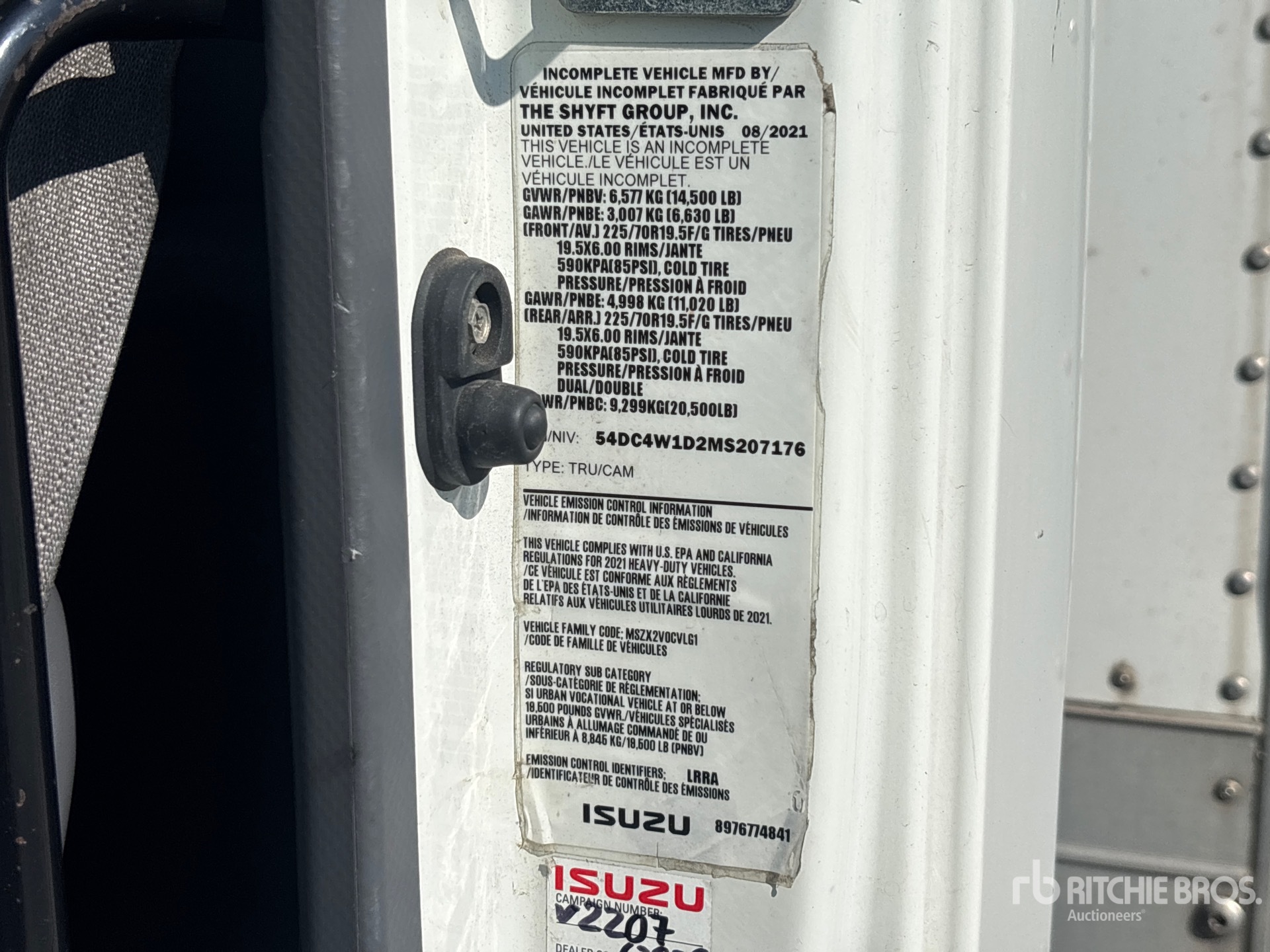 2021 Isuzu NPR HD